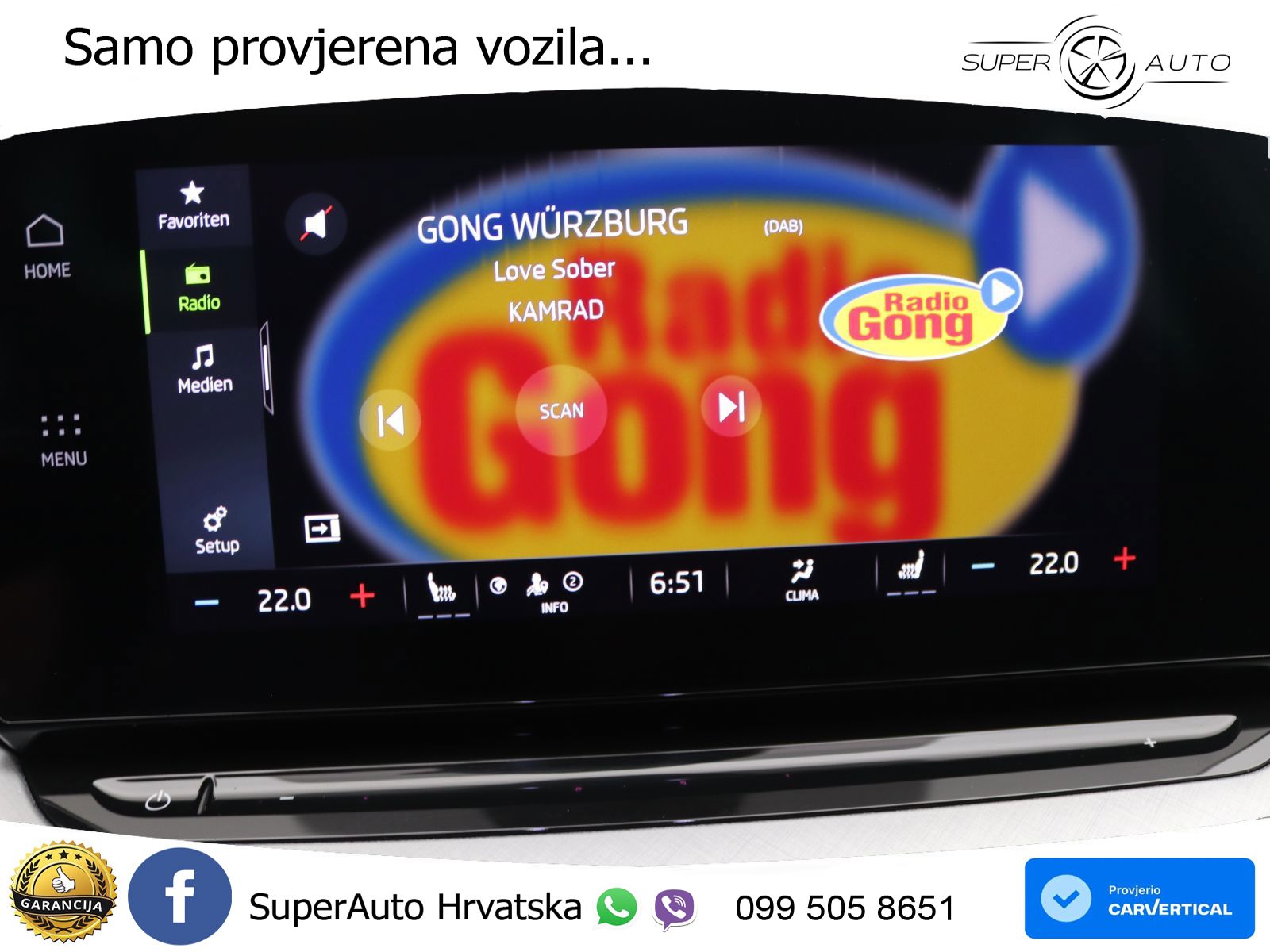 Škoda Octavia Combi 2.0 TDI (150 KS) DSG LED+GR SJED+ACC