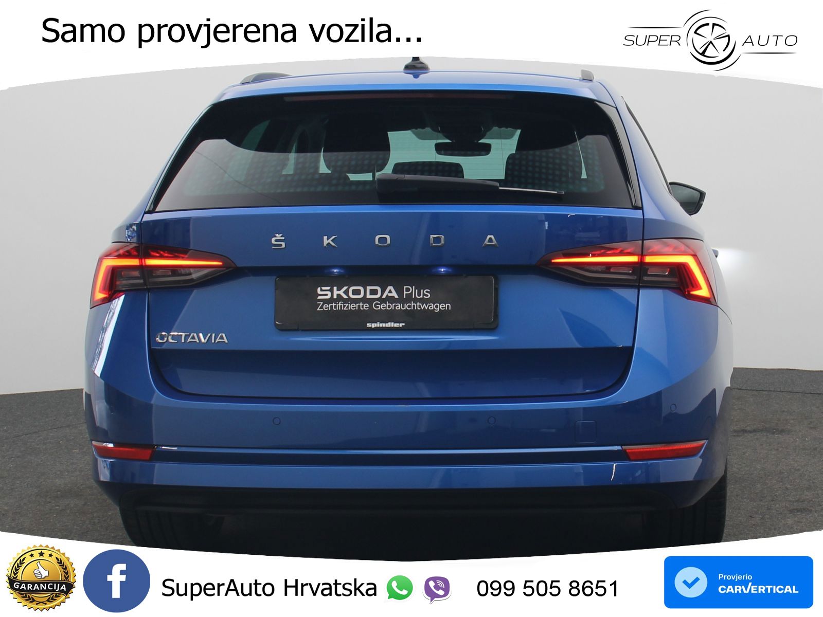 Škoda Octavia Combi 2.0 TDI (150 KS) DSG LED+GR SJED+ACC