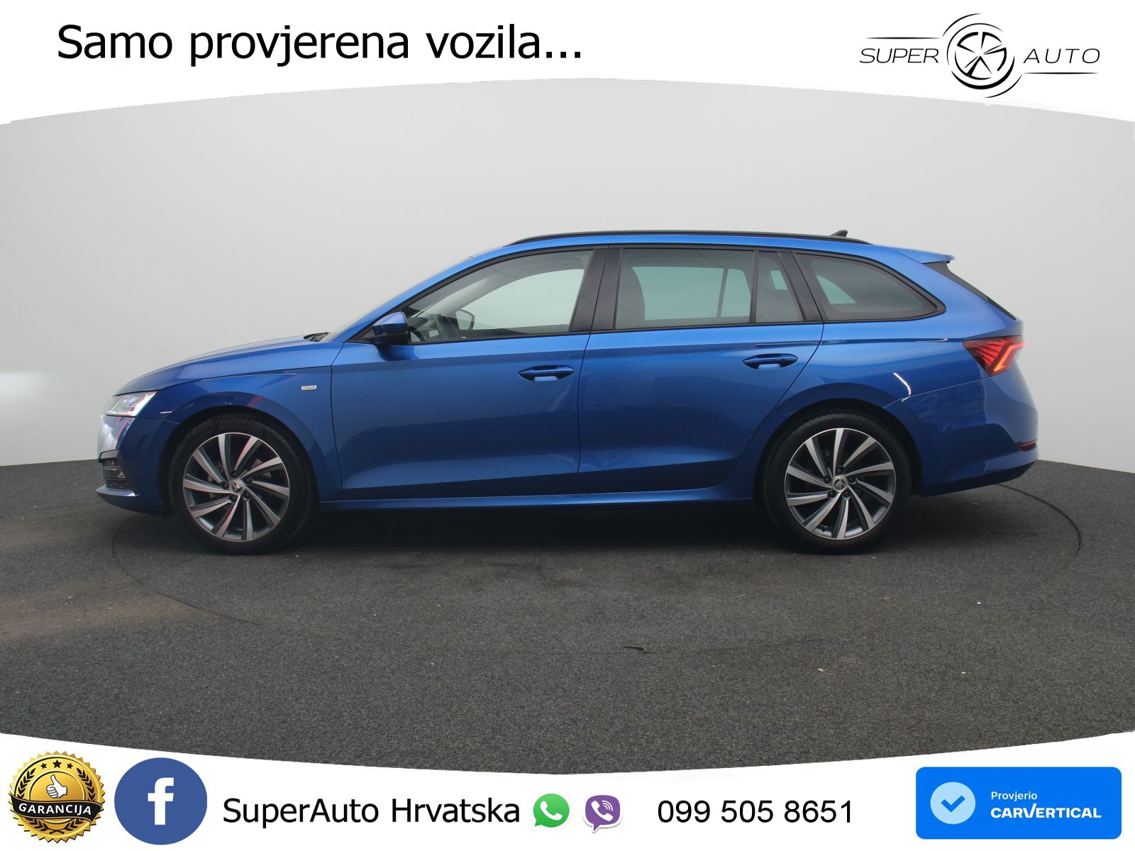 Škoda Octavia Combi 2.0 TDI (150 KS) DSG LED+GR SJED+ACC