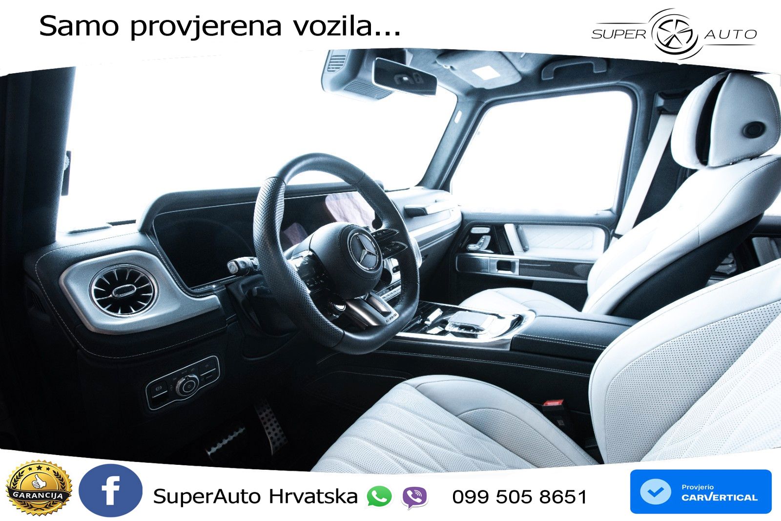 Mercedes AMG G 63 Long V8 (585 KS) 4MATIC 9G-TRONIC AMG SPEEDSHIFT TCT Manufaktur LED+GR SJED+ACC