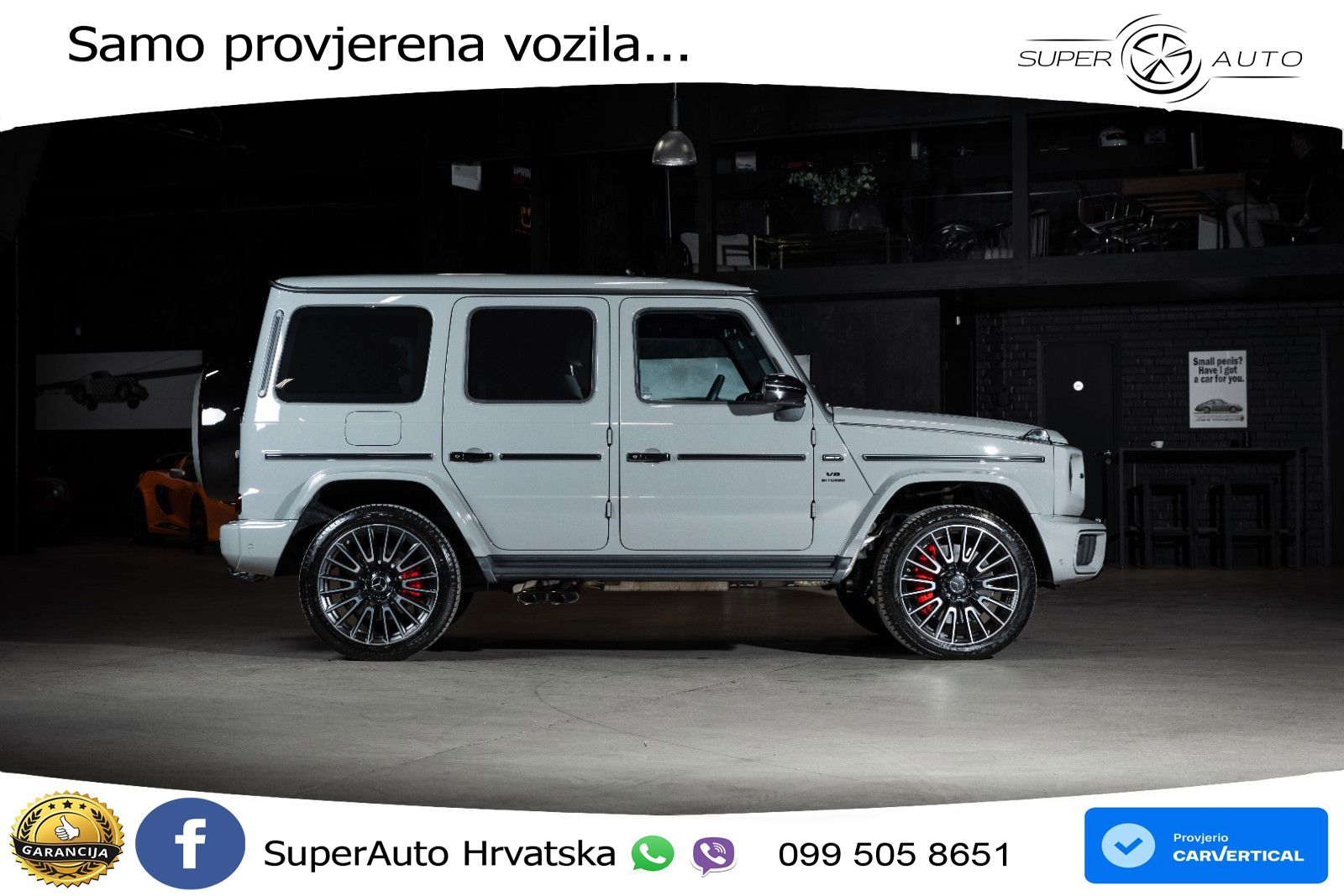 Mercedes AMG G 63 Long V8 (585 KS) 4MATIC 9G-TRONIC AMG SPEEDSHIFT TCT Manufaktur LED+GR SJED+ACC