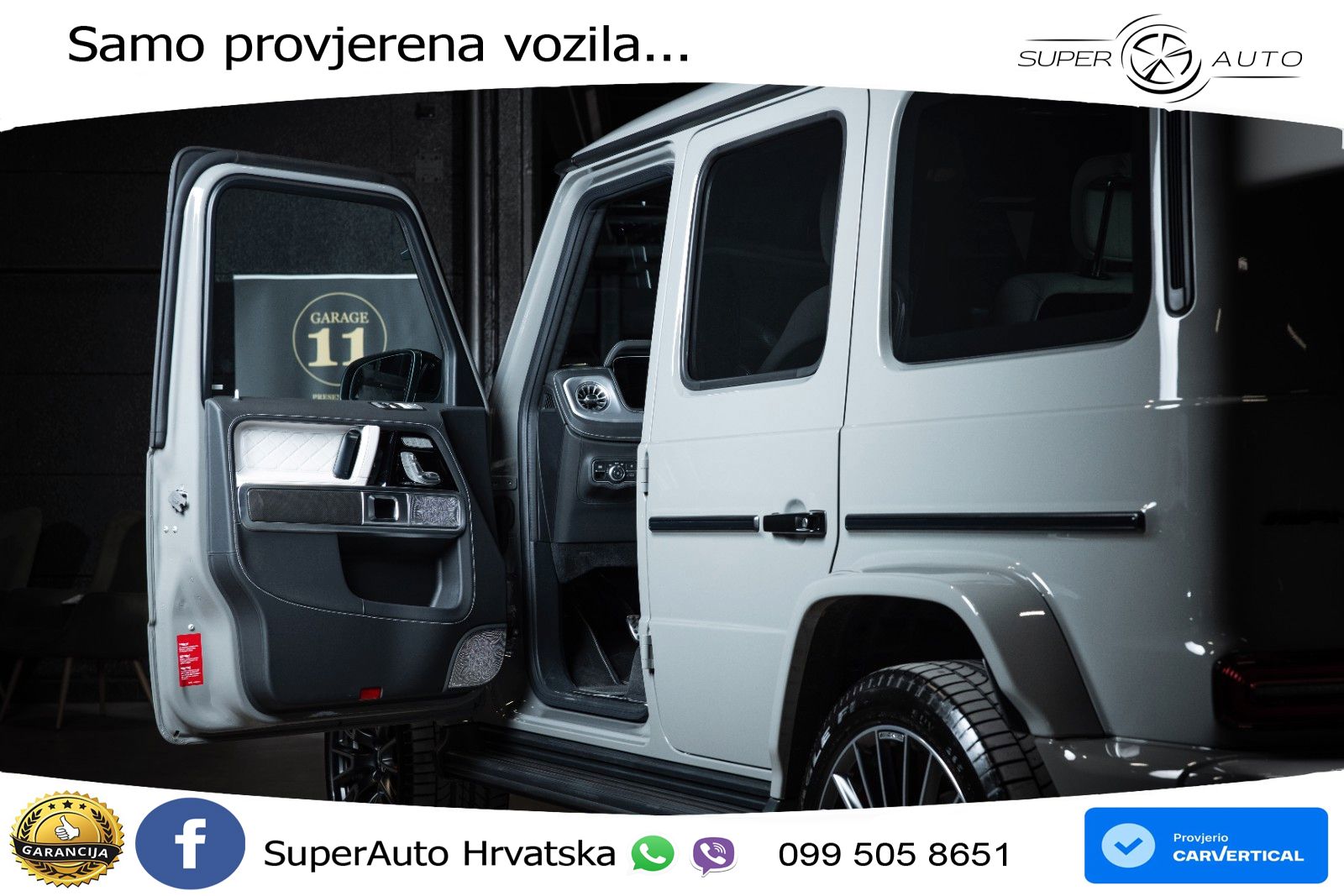 Mercedes AMG G 63 Long V8 (585 KS) 4MATIC 9G-TRONIC AMG SPEEDSHIFT TCT Manufaktur LED+GR SJED+ACC