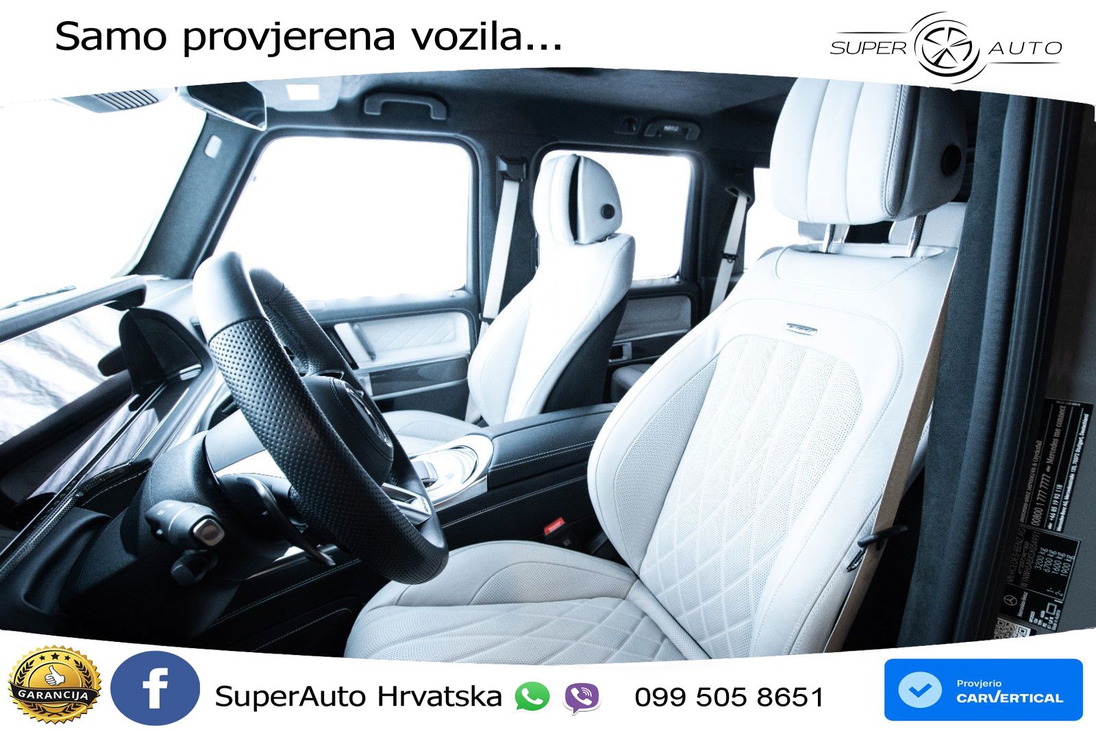 Mercedes AMG G 63 Long V8 (585 KS) 4MATIC 9G-TRONIC AMG SPEEDSHIFT TCT Manufaktur LED+GR SJED+ACC