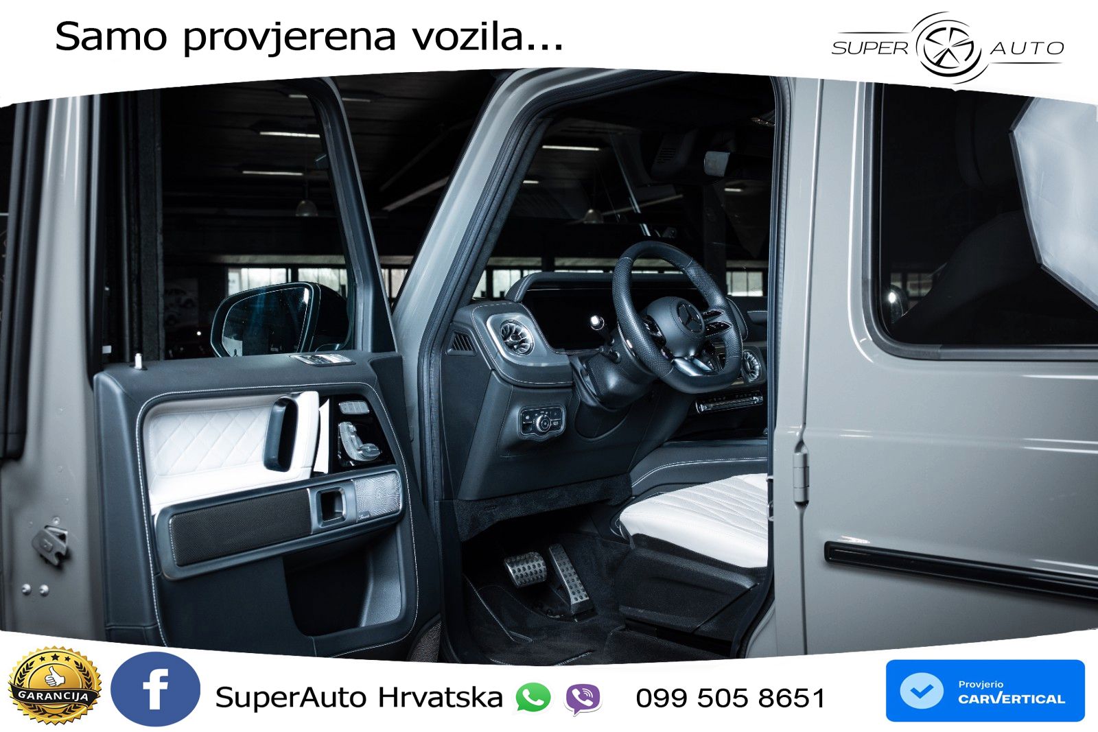 Mercedes AMG G 63 Long V8 (585 KS) 4MATIC 9G-TRONIC AMG SPEEDSHIFT TCT Manufaktur LED+GR SJED+ACC