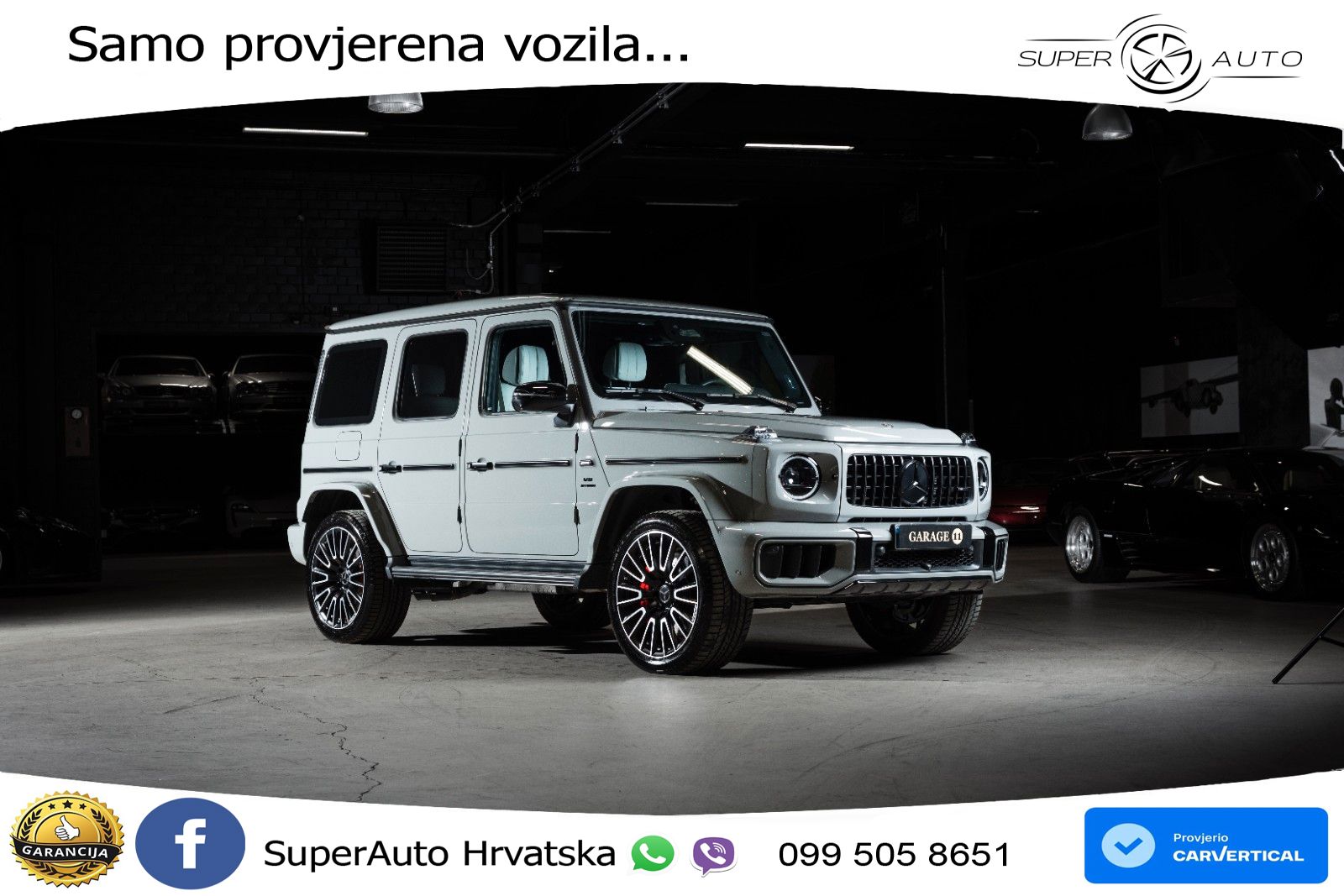 Mercedes AMG G 63 Long V8 (585 KS) 4MATIC 9G-TRONIC AMG SPEEDSHIFT TCT Manufaktur LED+GR SJED+ACC