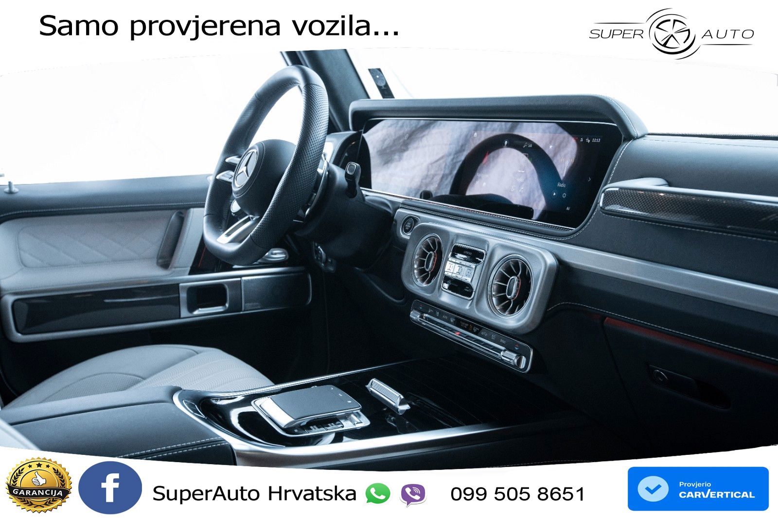 Mercedes AMG G 63 Long V8 (585 KS) 4MATIC 9G-TRONIC AMG SPEEDSHIFT TCT Manufaktur LED+GR SJED+ACC