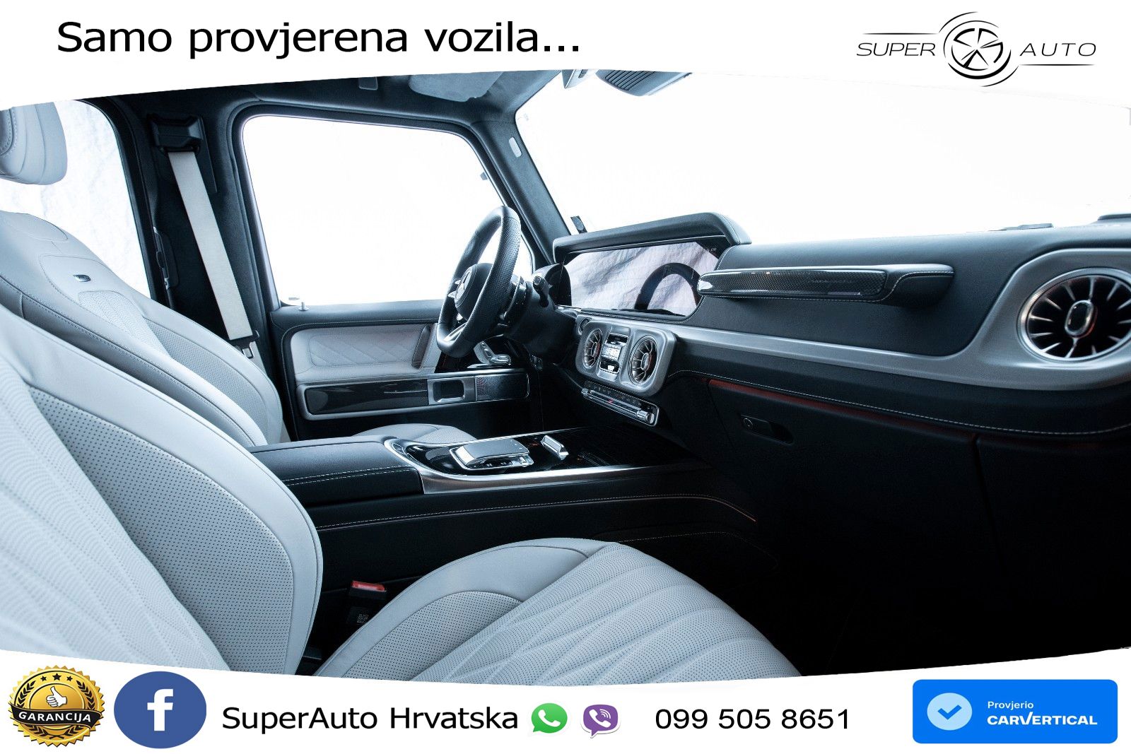 Mercedes AMG G 63 Long V8 (585 KS) 4MATIC 9G-TRONIC AMG SPEEDSHIFT TCT Manufaktur LED+GR SJED+ACC