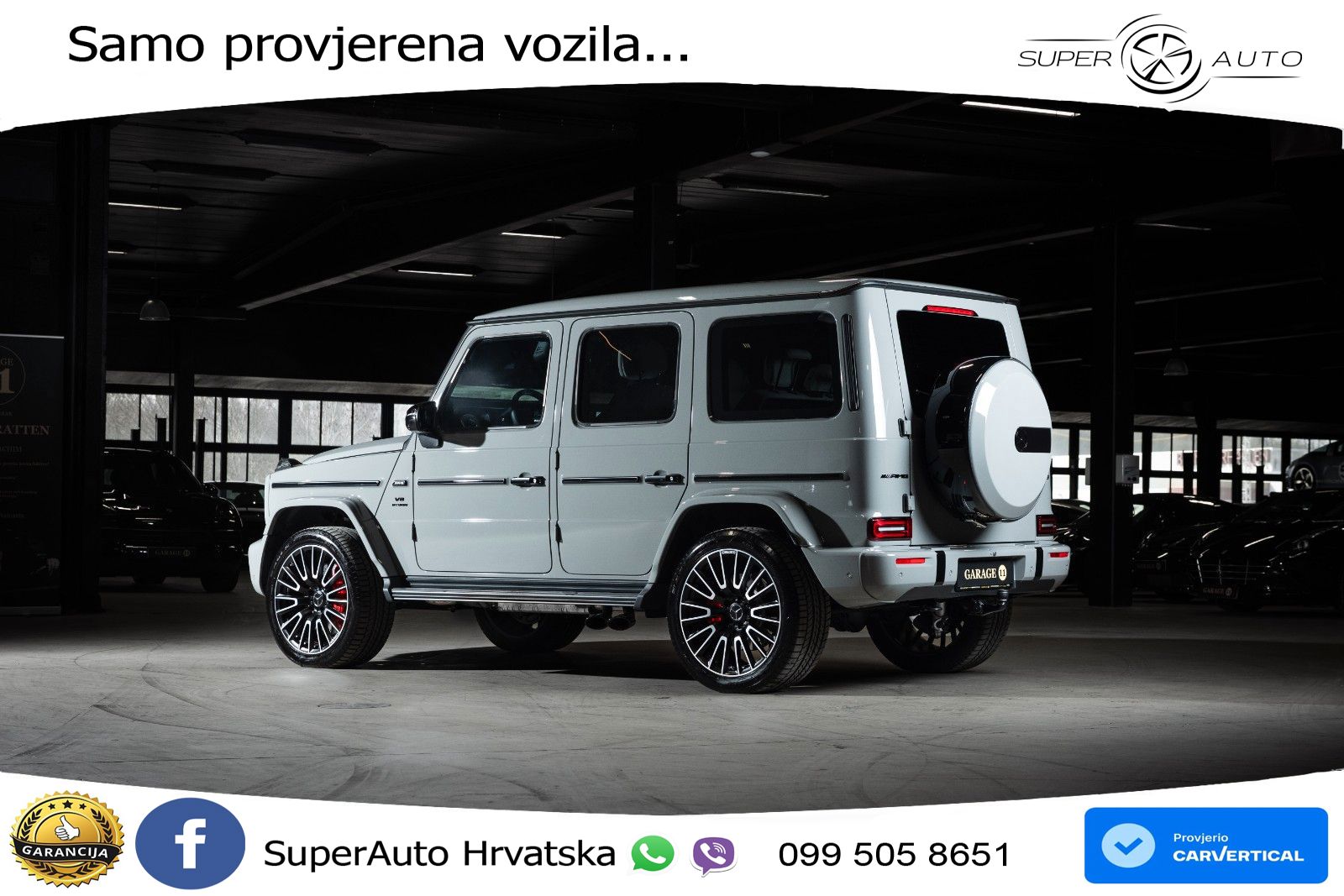 Mercedes AMG G 63 Long V8 (585 KS) 4MATIC 9G-TRONIC AMG SPEEDSHIFT TCT Manufaktur LED+GR SJED+ACC