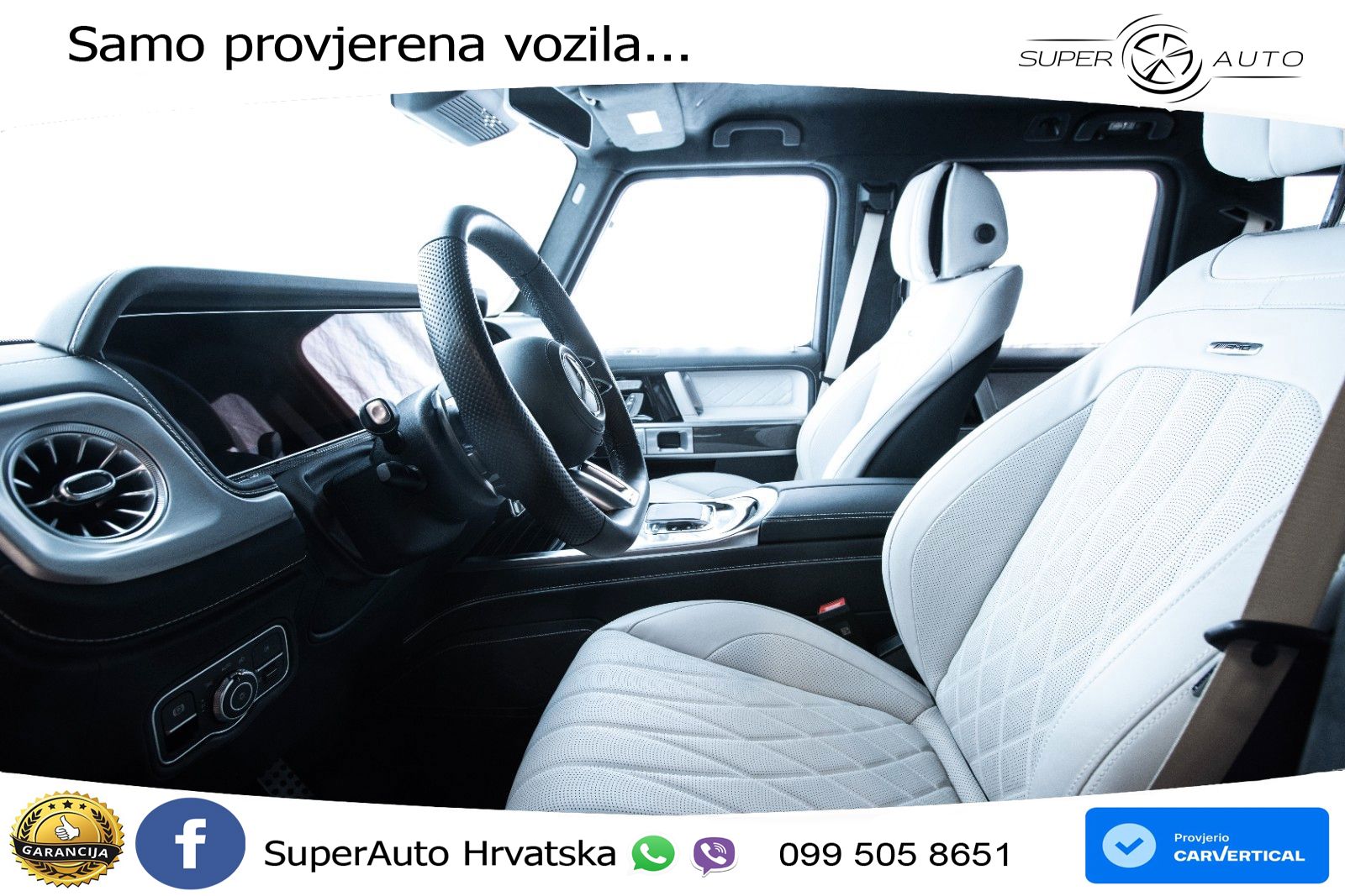 Mercedes AMG G 63 Long V8 (585 KS) 4MATIC 9G-TRONIC AMG SPEEDSHIFT TCT Manufaktur LED+GR SJED+ACC