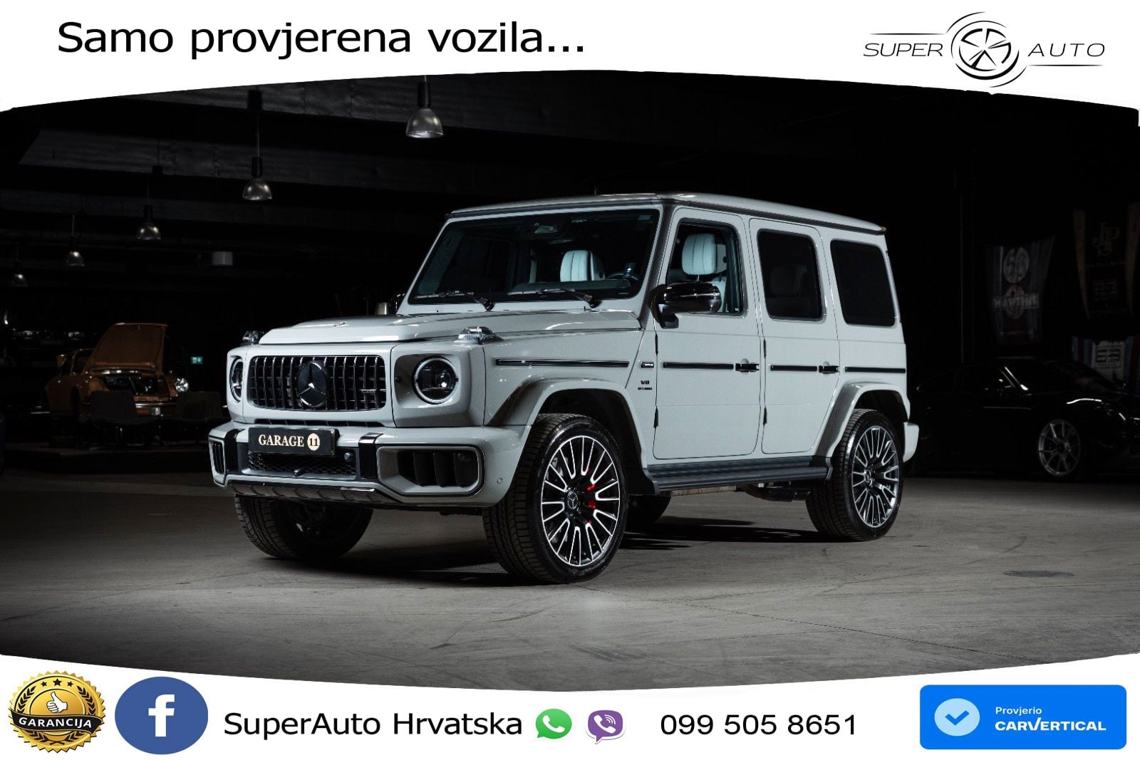 Mercedes AMG G 63 Long V8 (585 KS) 4MATIC 9G-TRONIC AMG SPEEDSHIFT TCT Manufaktur LED+GR SJED+ACC