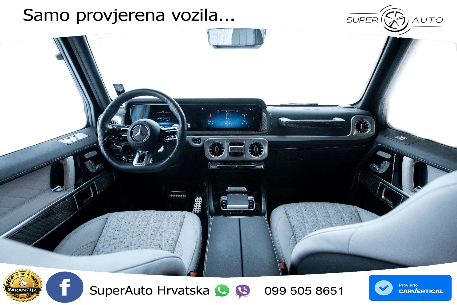Mercedes AMG G 63 Long V8 (585 KS) 4MATIC 9G-TRONIC AMG SPEEDSHIFT TCT Manufaktur LED+GR SJED+ACC