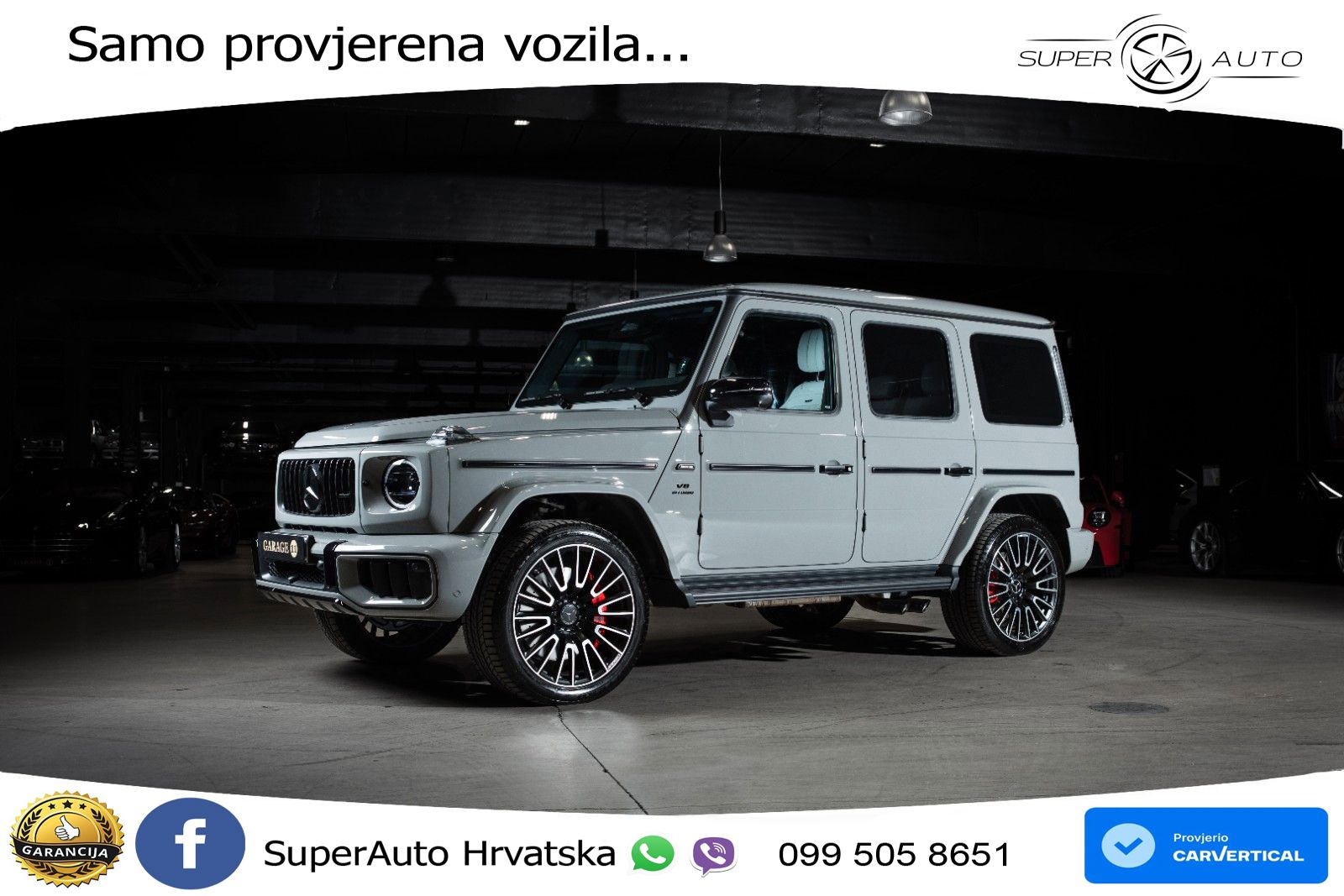 Mercedes AMG G 63 Long V8 (585 KS) 4MATIC 9G-TRONIC AMG SPEEDSHIFT TCT Manufaktur LED+GR SJED+ACC