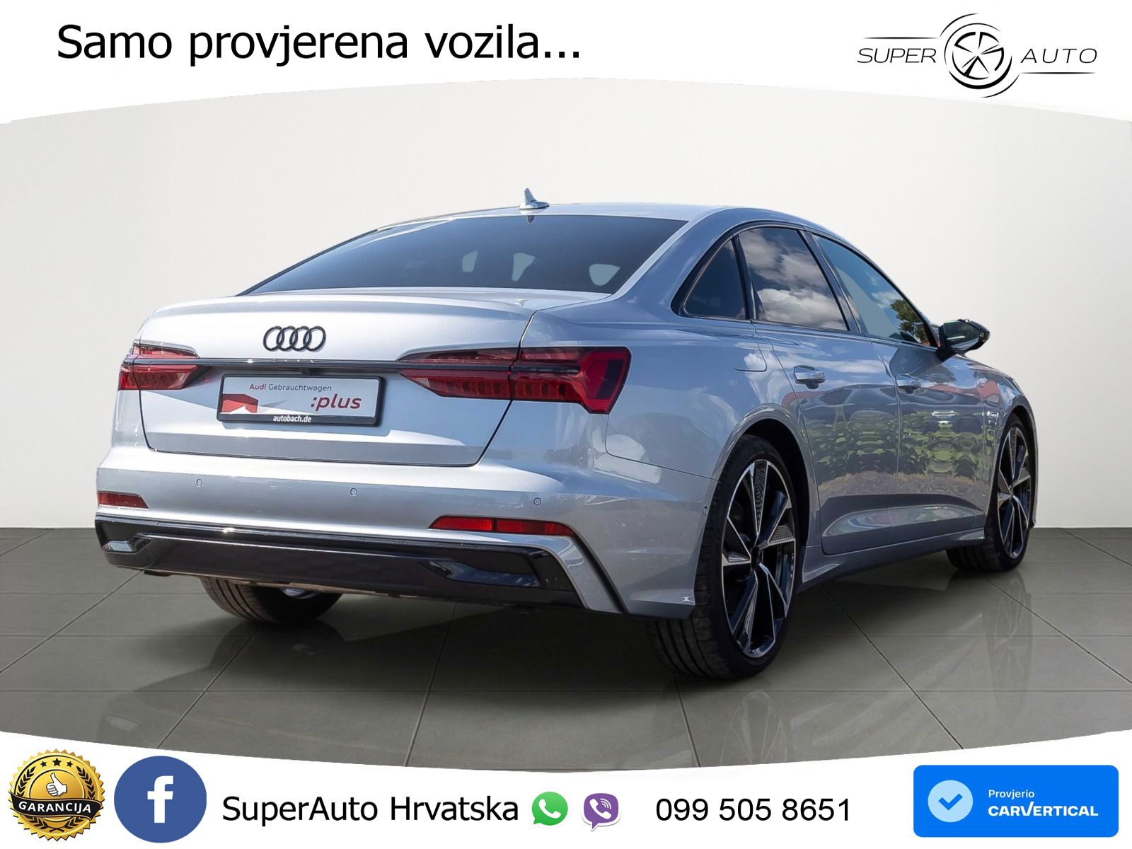 Audi A6 45 TFSI (265 KS) S tronic S line MATRIX+GR SJED+KAM