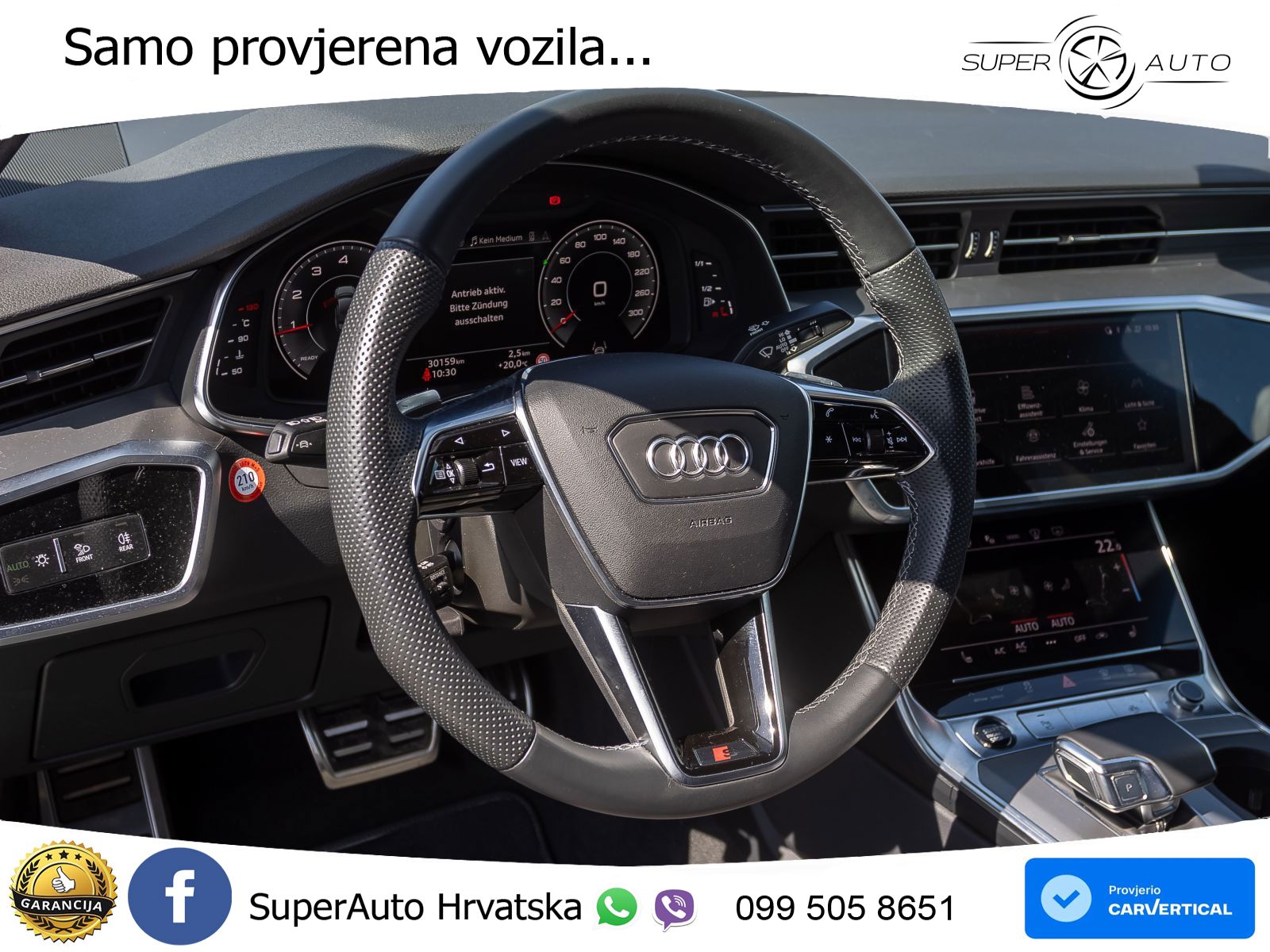 Audi A6 45 TFSI (265 KS) S tronic S line MATRIX+GR SJED+KAM