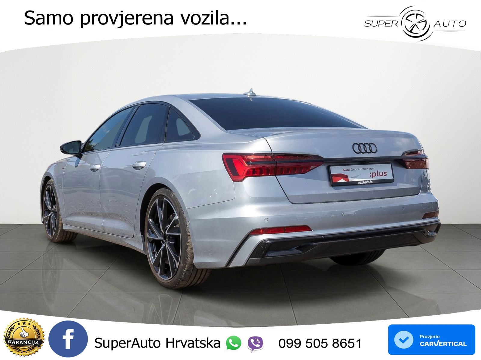 Audi A6 45 TFSI (265 KS) S tronic S line MATRIX+GR SJED+KAM