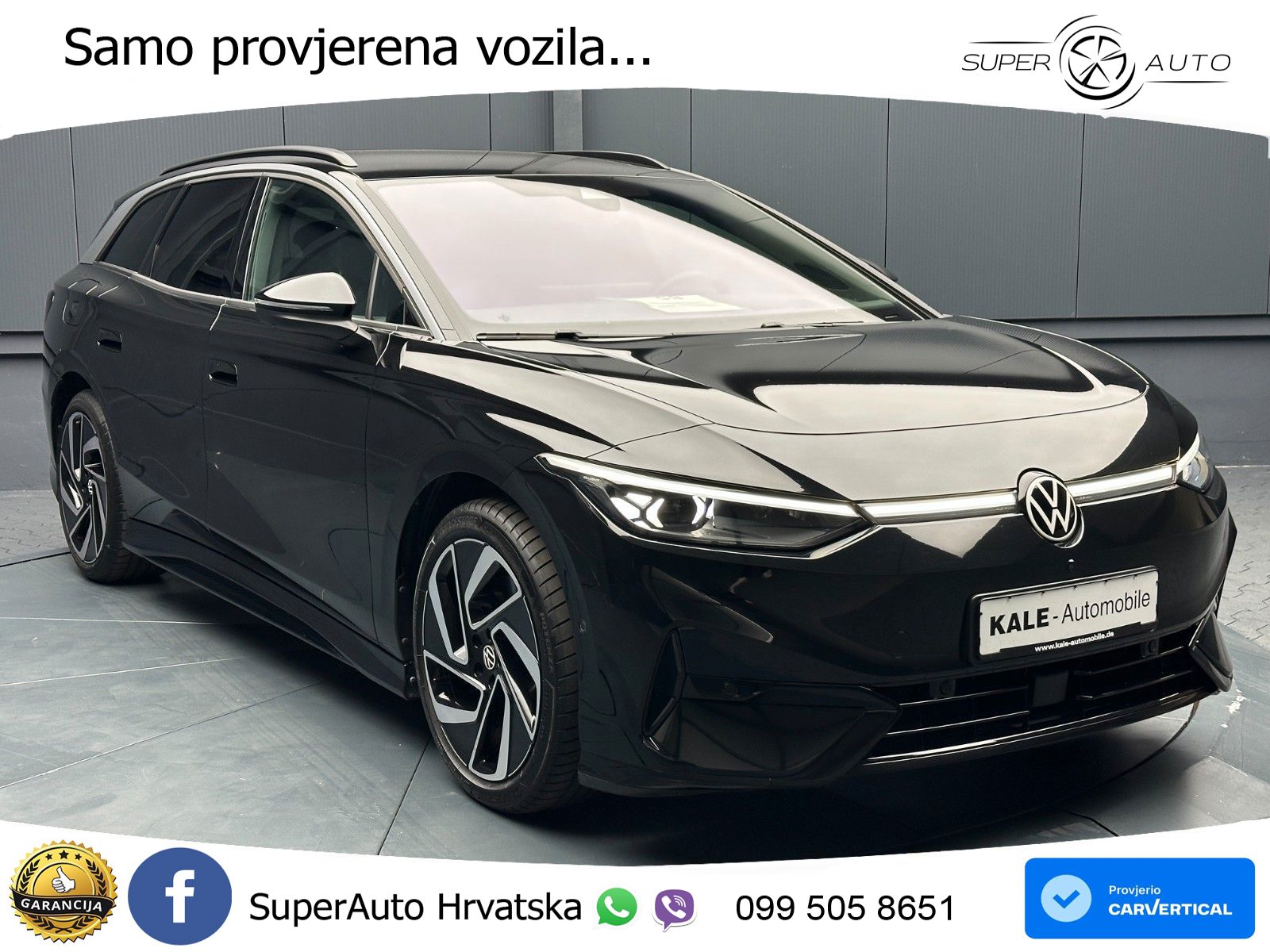 Volkswagen ID.7 Pro 82 kWh (286 KS)