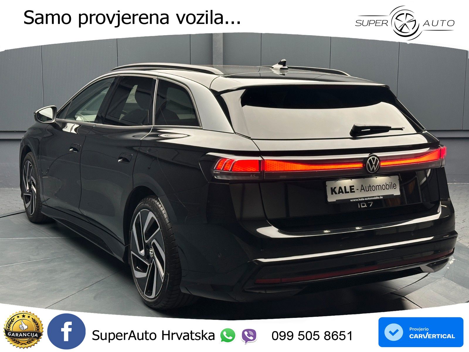 Volkswagen ID.7 Pro 82 kWh (286 KS)