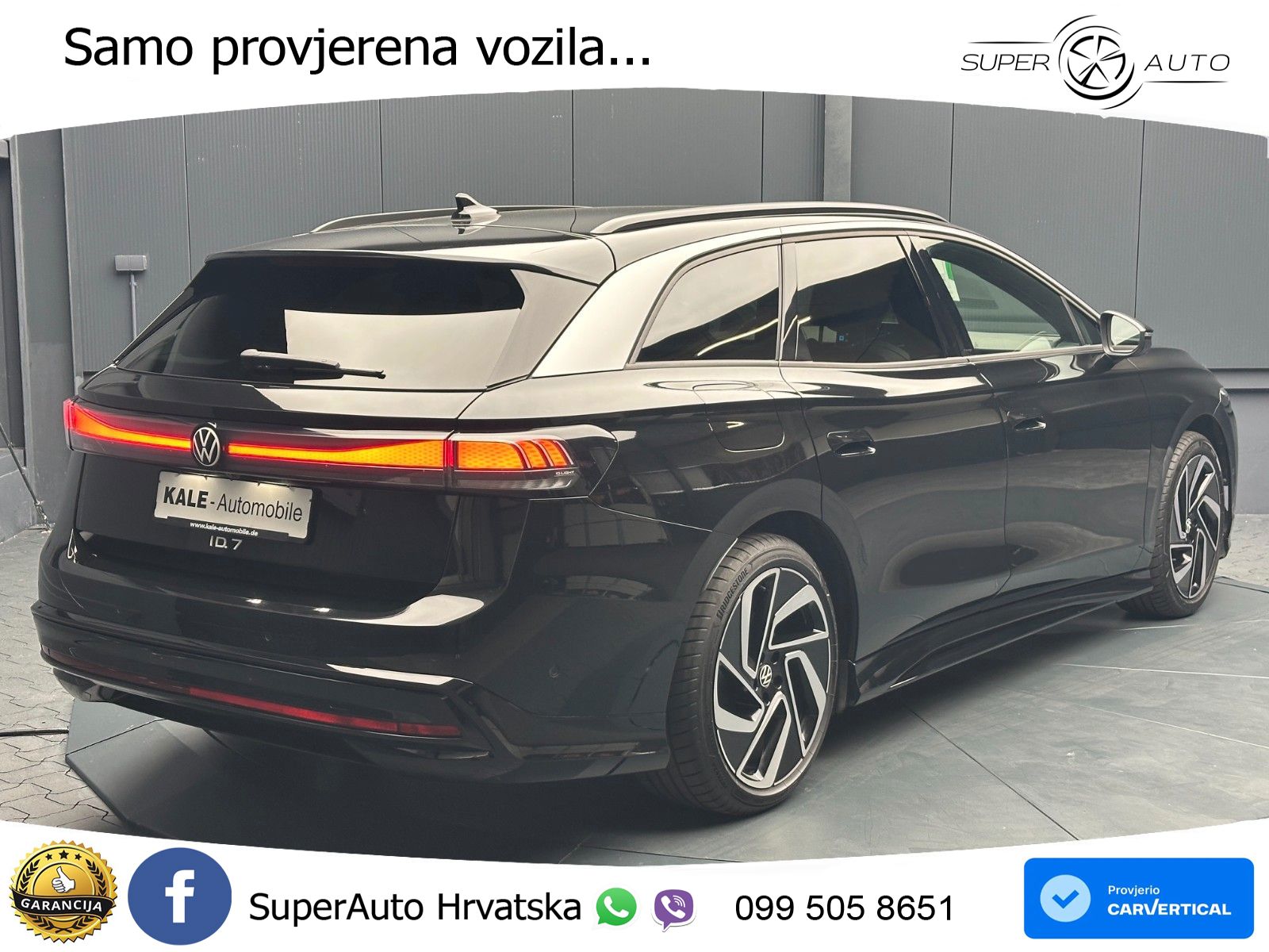 Volkswagen ID.7 Pro 82 kWh (286 KS)