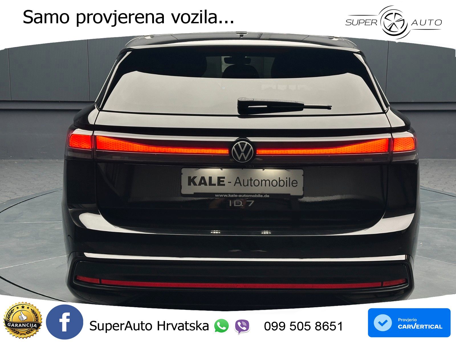 Volkswagen ID.7 Pro 82 kWh (286 KS)