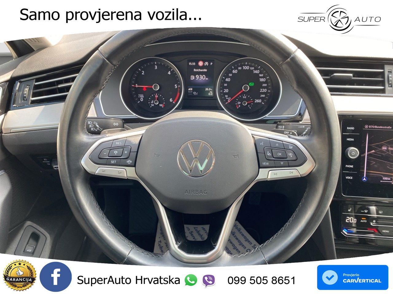 Volkswagen Passat Variant 2.0 TDI (150 KS) DSG Elegance MATRIX+GR SJED+KAM