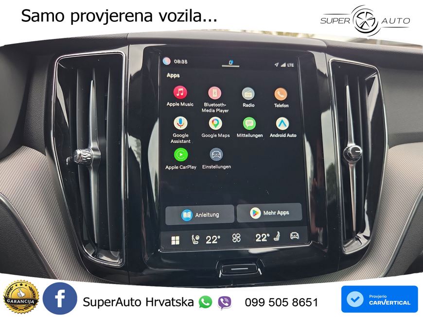 Volvo XC60 B4 Benzin FWD Geartronic LED+GR SJED+ACC