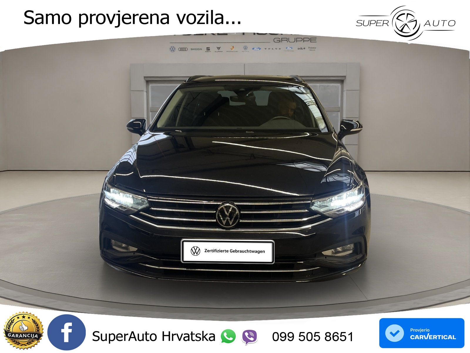 Volkswagen Passat Variant 2.0 TDI (150 KS) DSG Business LED+GR SJED+ACC