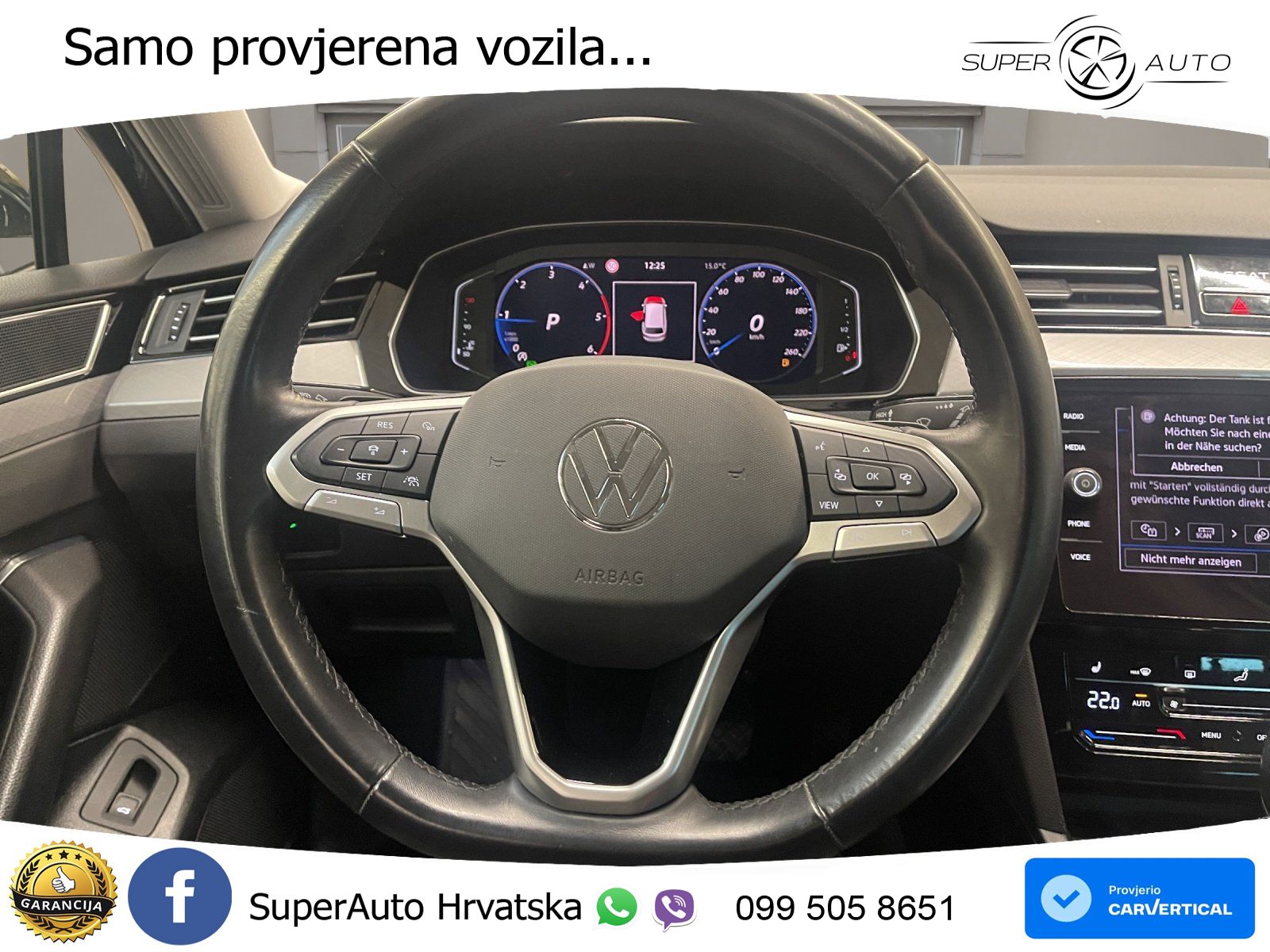 Volkswagen Passat Variant 2.0 TDI (150 KS) DSG Business LED+GR SJED+ACC