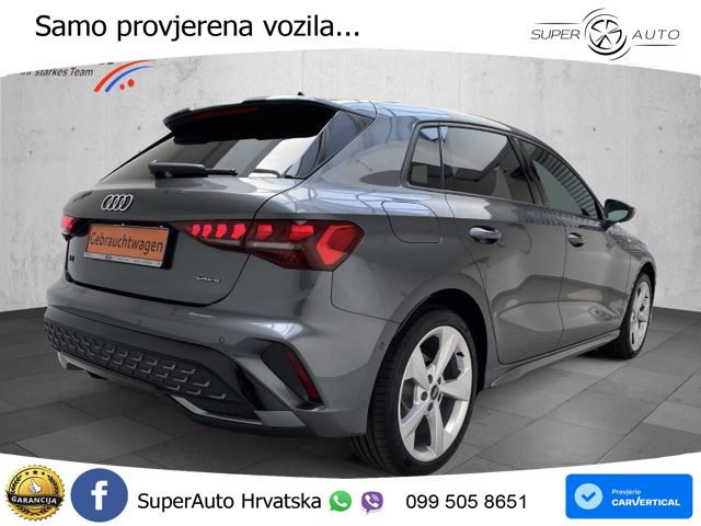 Audi A3 Sportback 40 TFSI (204 KS) quattro S tronic S line