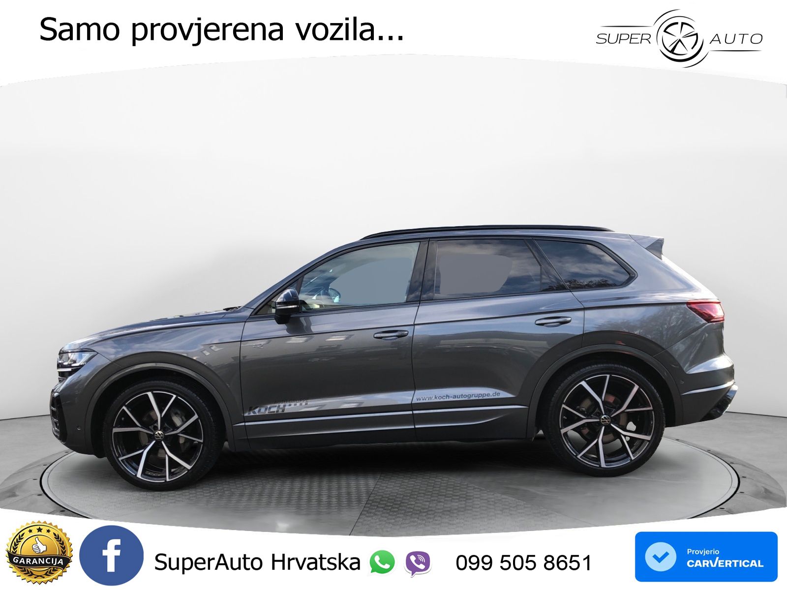 Volkswagen Touareg 3.0 V6 TDI (286 KS) 4MOTION Tiptronic ZRAČNI+ACC+GR SJED+KAM+PANO