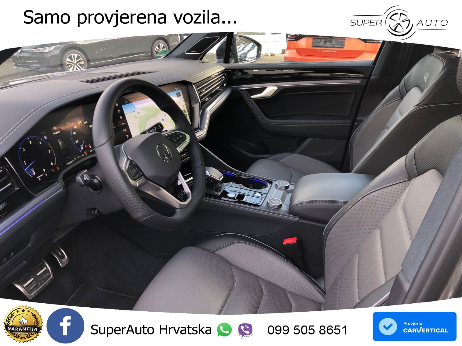 Volkswagen Touareg 3.0 V6 TDI (286 KS) 4MOTION Tiptronic ZRAČNI+ACC+GR SJED+KAM+PANO