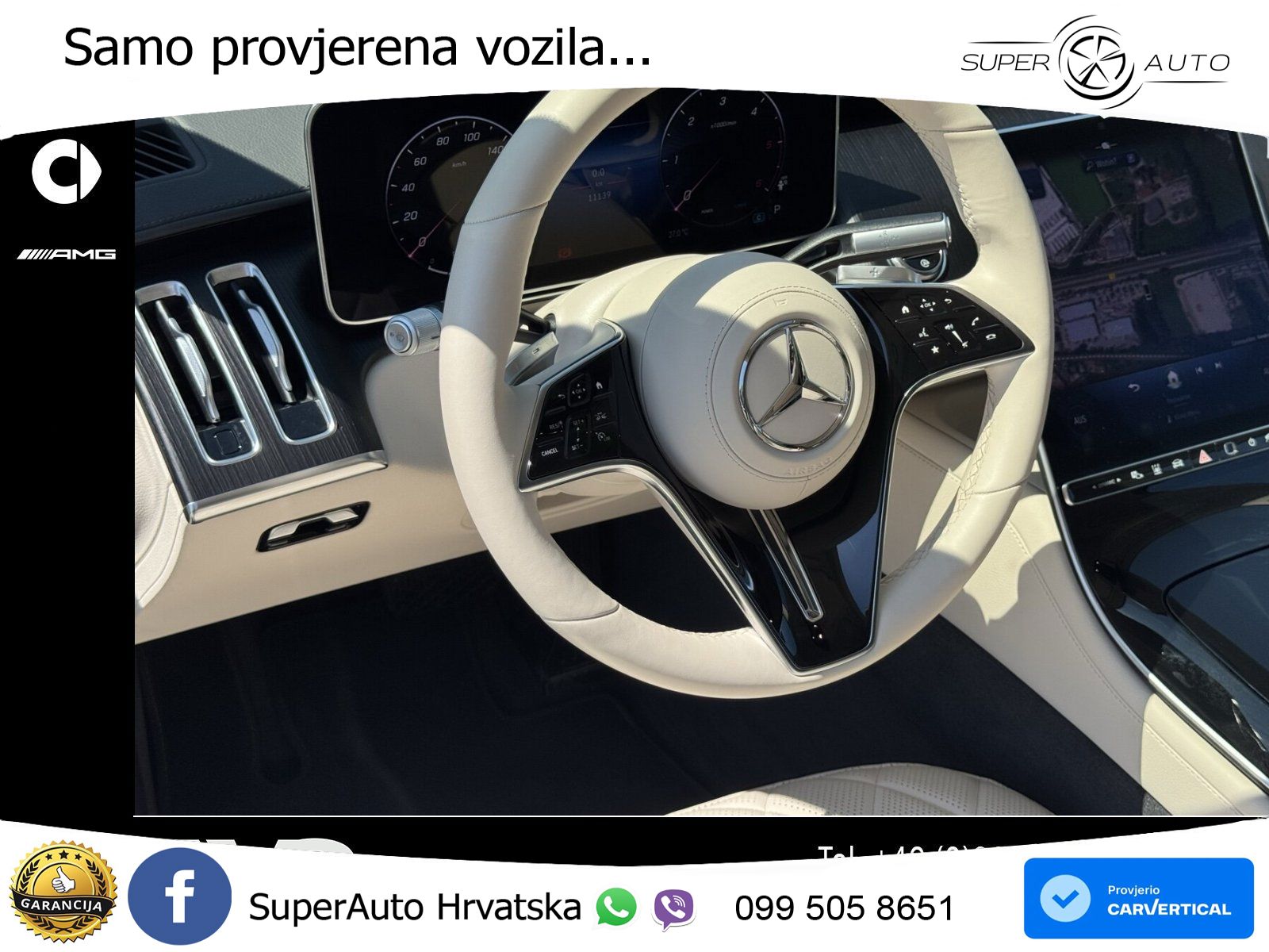 Mercedes S 350d (313 KS) EQ Boost 4MATIC 9G-TRONIC ZRAČNI+ACC+GR SJED+KAM+PANO