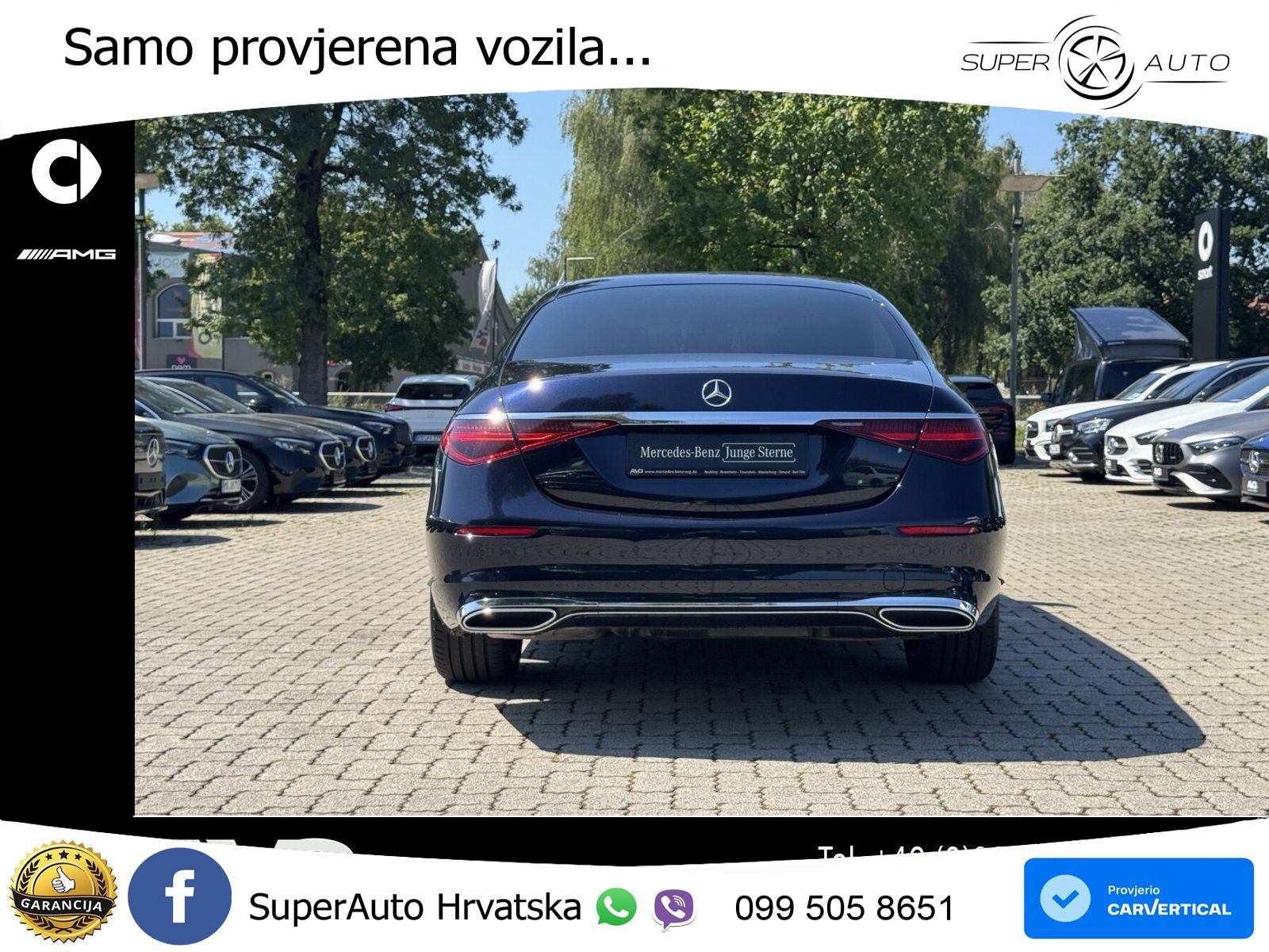 Mercedes S 350d (313 KS) EQ Boost 4MATIC 9G-TRONIC ZRAČNI+ACC+GR SJED+KAM+PANO