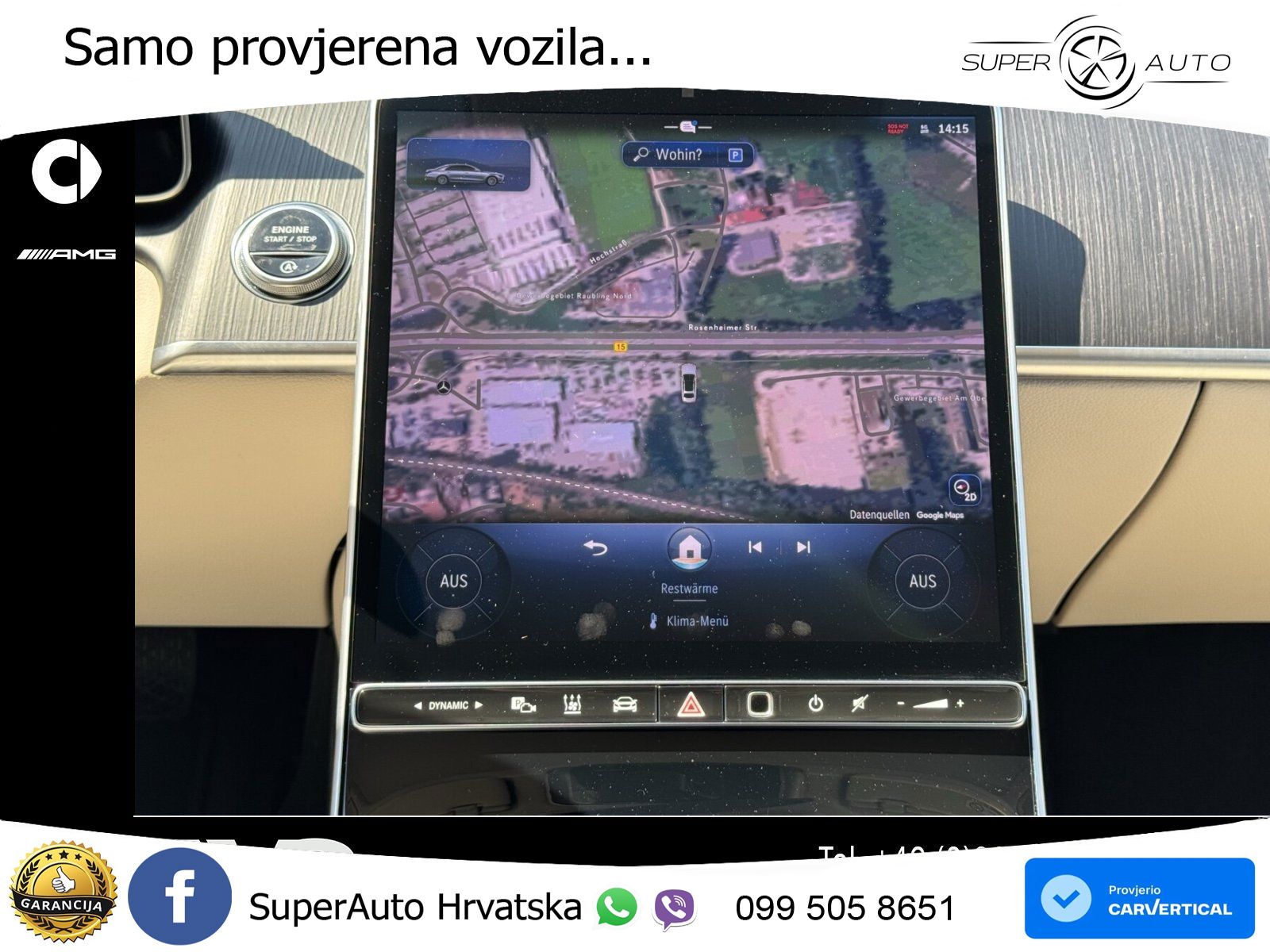 Mercedes S 350d (313 KS) EQ Boost 4MATIC 9G-TRONIC ZRAČNI+ACC+GR SJED+KAM+PANO