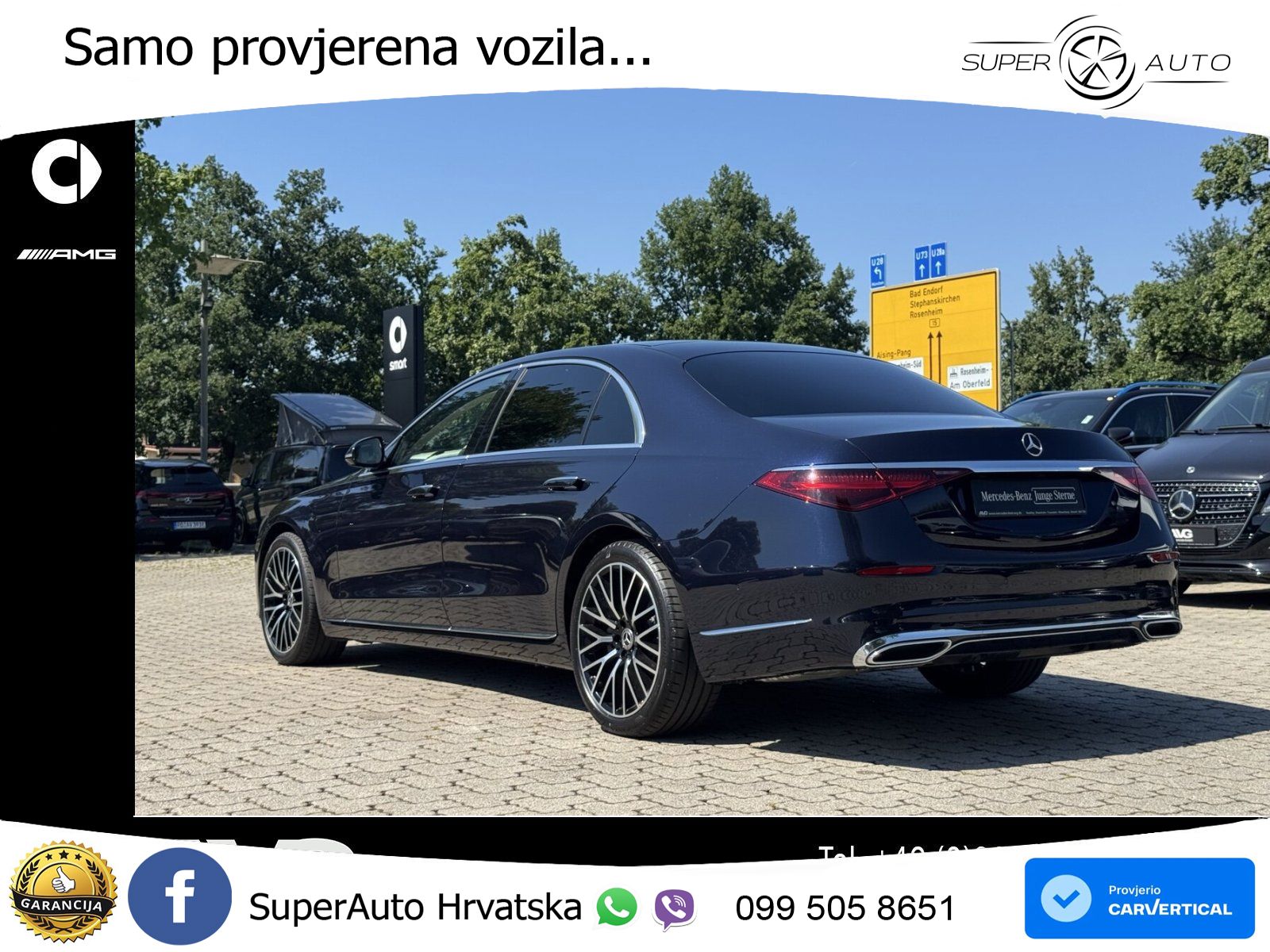 Mercedes S 350d (313 KS) EQ Boost 4MATIC 9G-TRONIC ZRAČNI+ACC+GR SJED+KAM+PANO