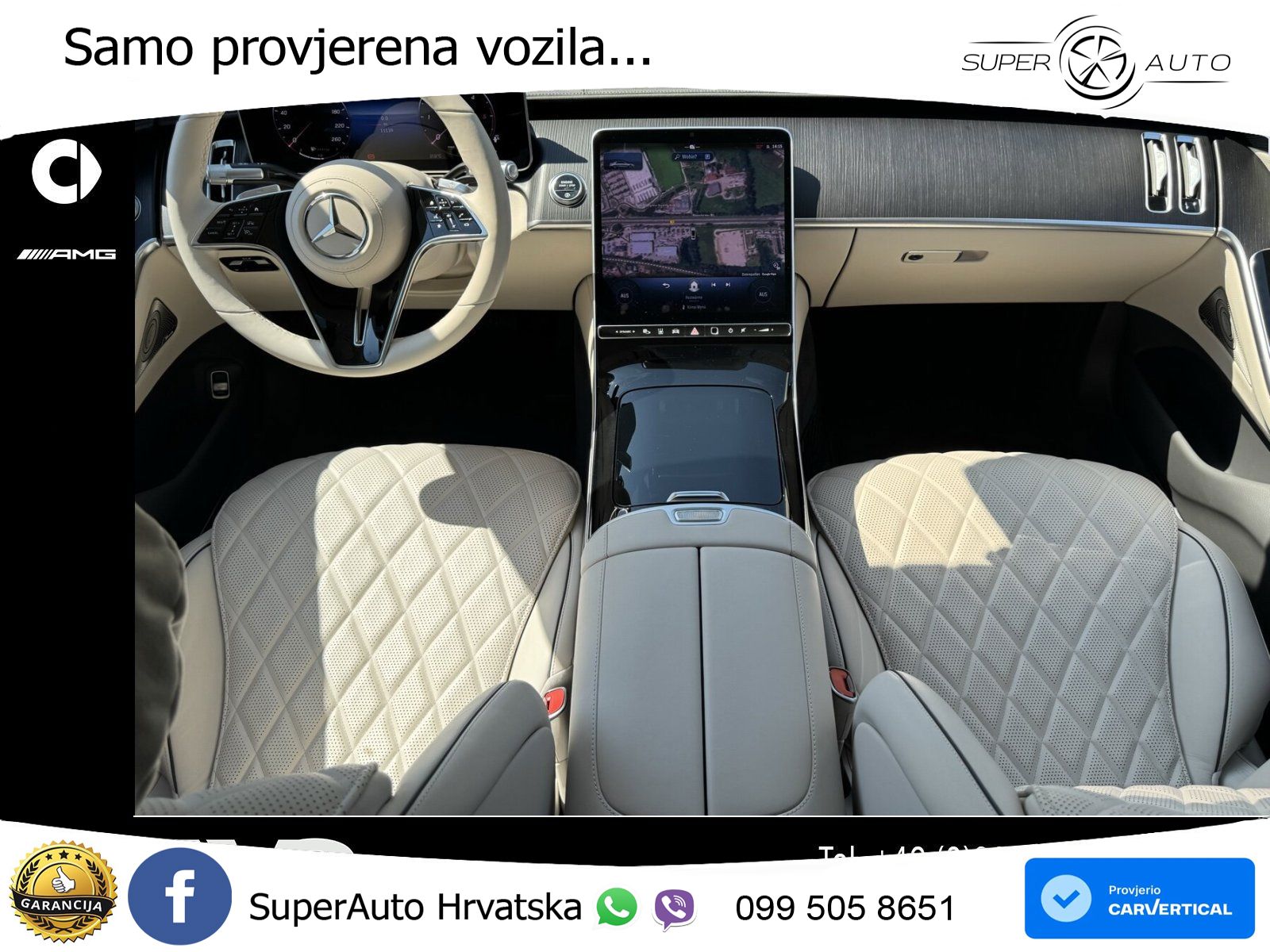 Mercedes S 350d (313 KS) EQ Boost 4MATIC 9G-TRONIC ZRAČNI+ACC+GR SJED+KAM+PANO