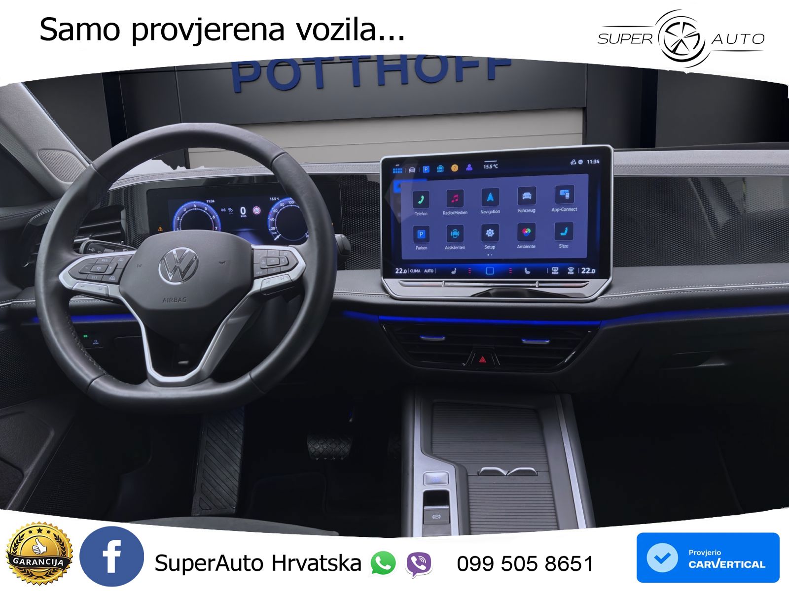 Volkswagen Passat Variant 1.5 eTSI (150 KS) DSG Business LED+GR SJED+ACC