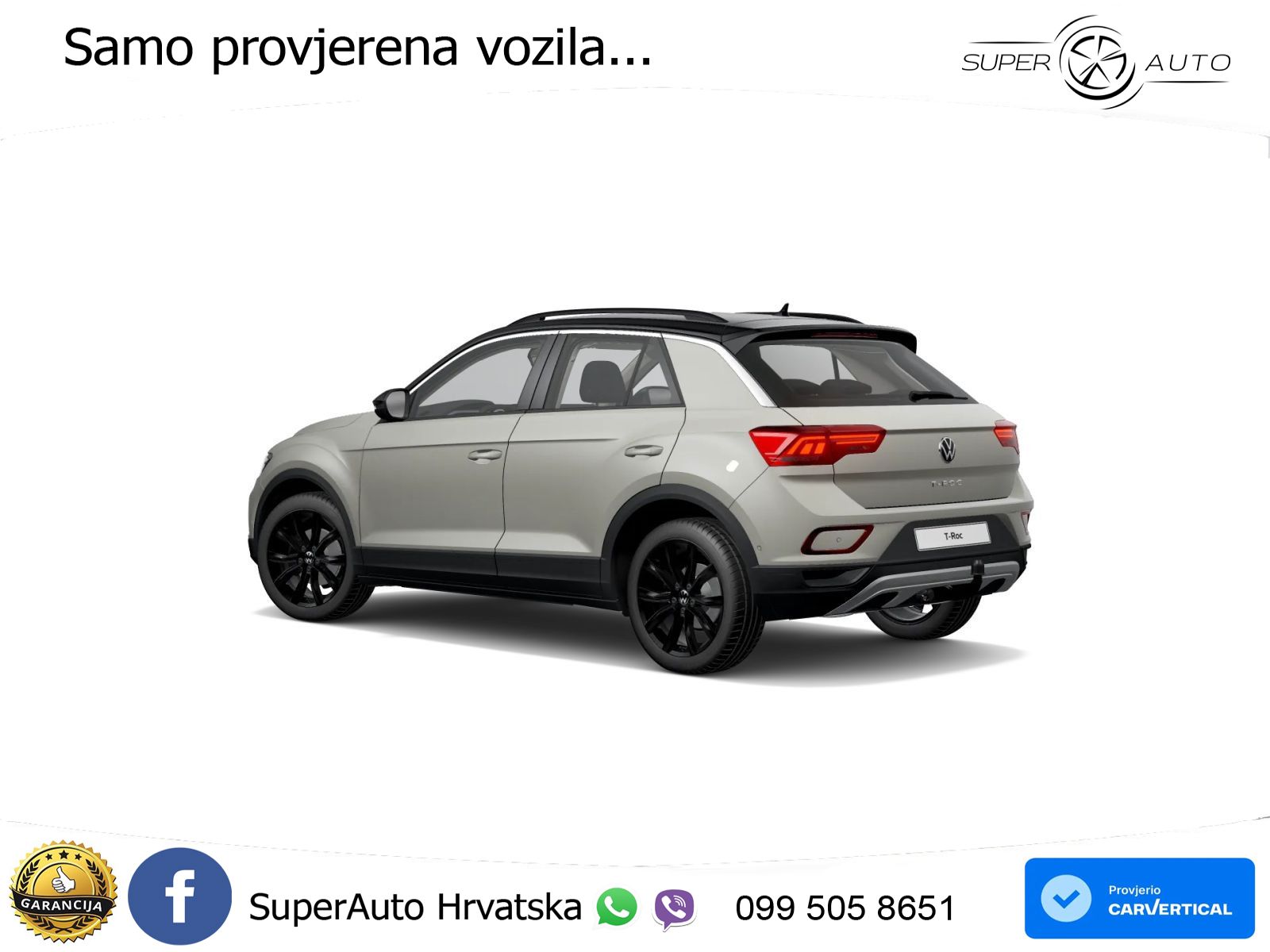 Volkswagen T-Roc 1.5 TSI (150 KS) DSG LED+GR SJED+ACC
