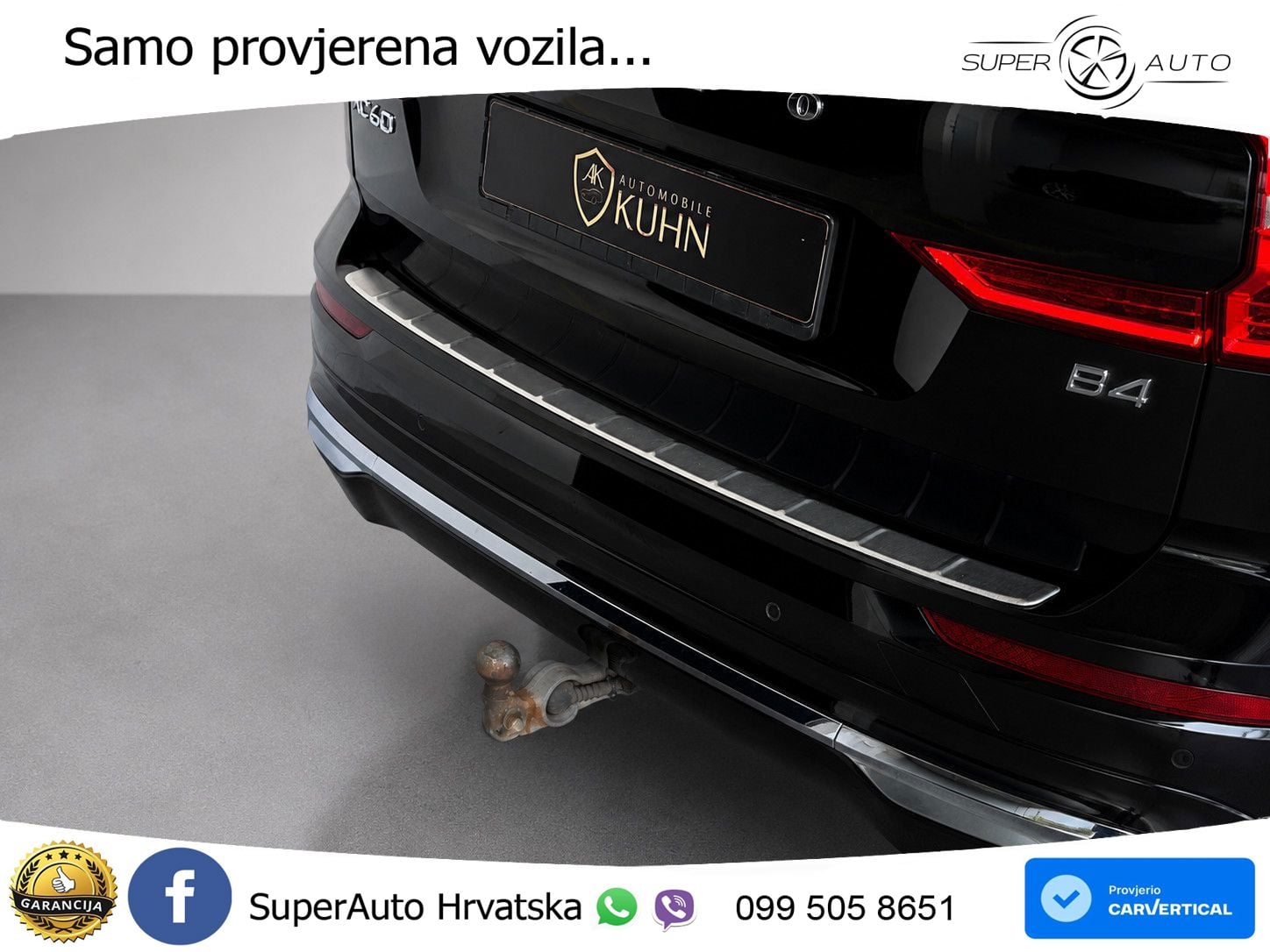 Volvo XC60 B4 Diesel FWD Geartronic LED+GR SJED+ACC