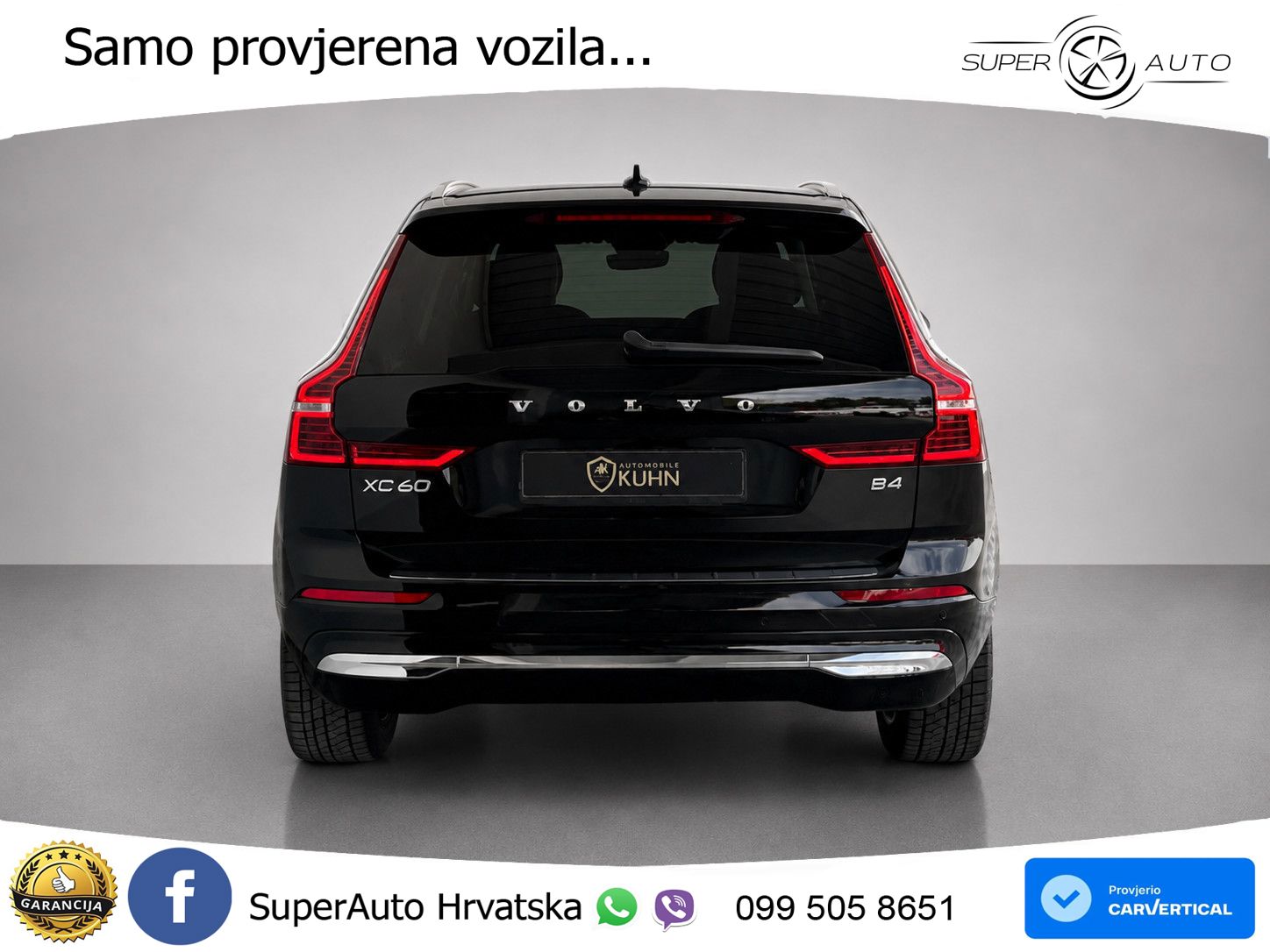 Volvo XC60 B4 Diesel FWD Geartronic LED+GR SJED+ACC