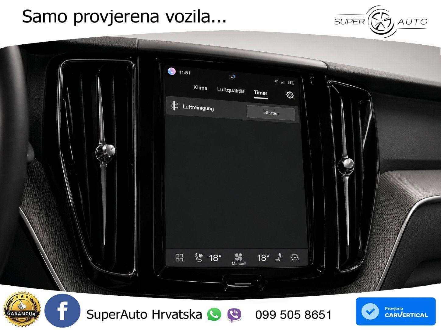 Volvo XC60 B4 Diesel FWD Geartronic LED+GR SJED+ACC
