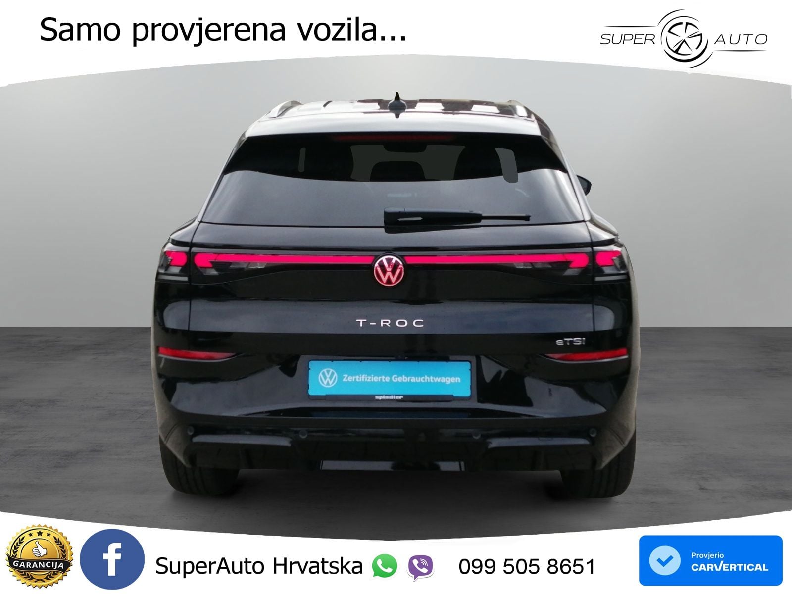 Volkswagen T-Roc 1.5 eTSI (150 KS)  DSG R-Line LED+GR SJED+ACC