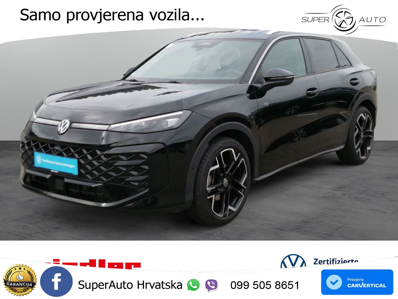Volkswagen T-Roc 1.5 eTSI (150 KS)  DSG R-Line LED+GR SJED+ACC