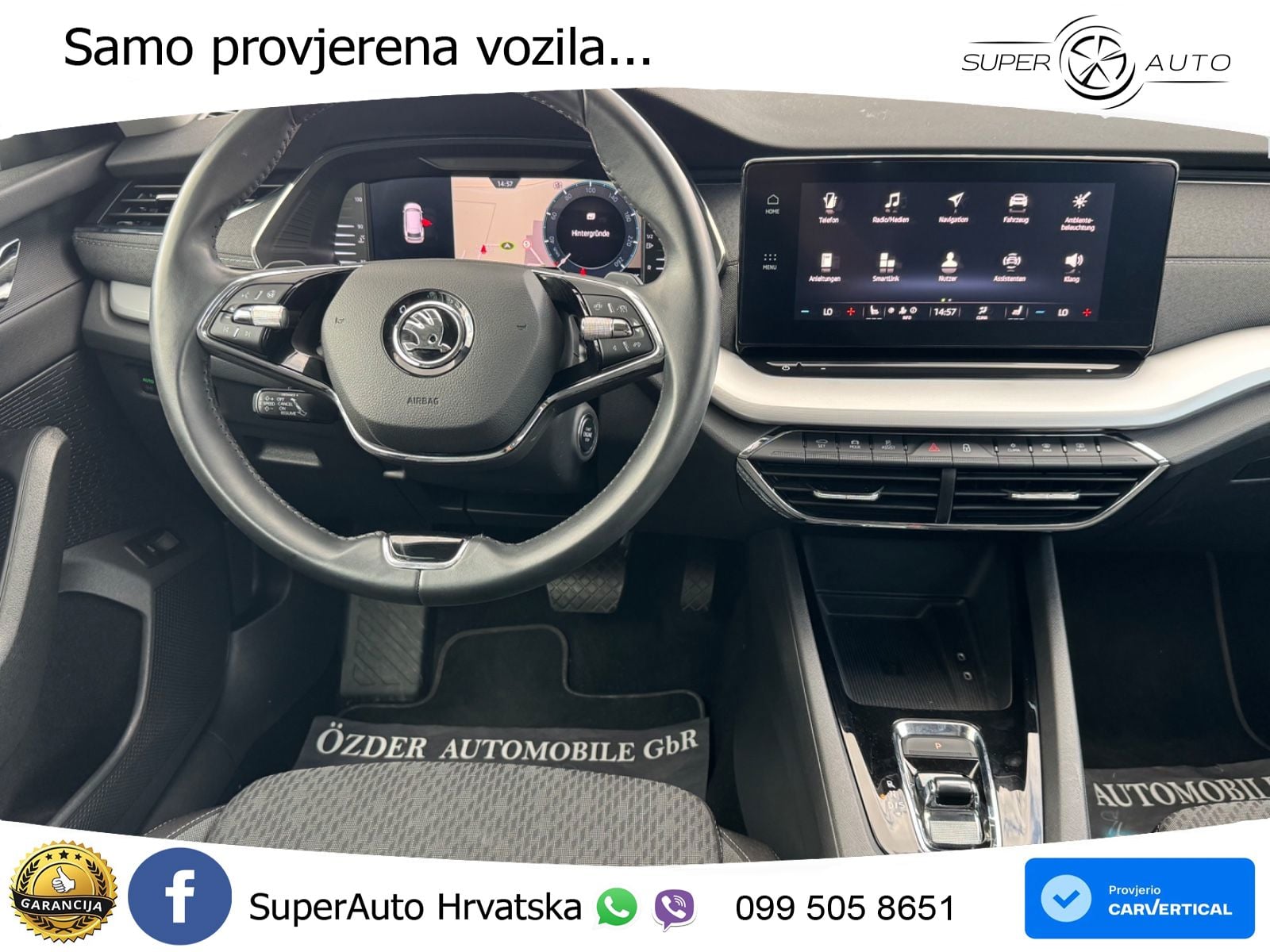 Škoda Octavia Combi 2.0 TDI (150 KS) DSG LED+GR SJED+ACC