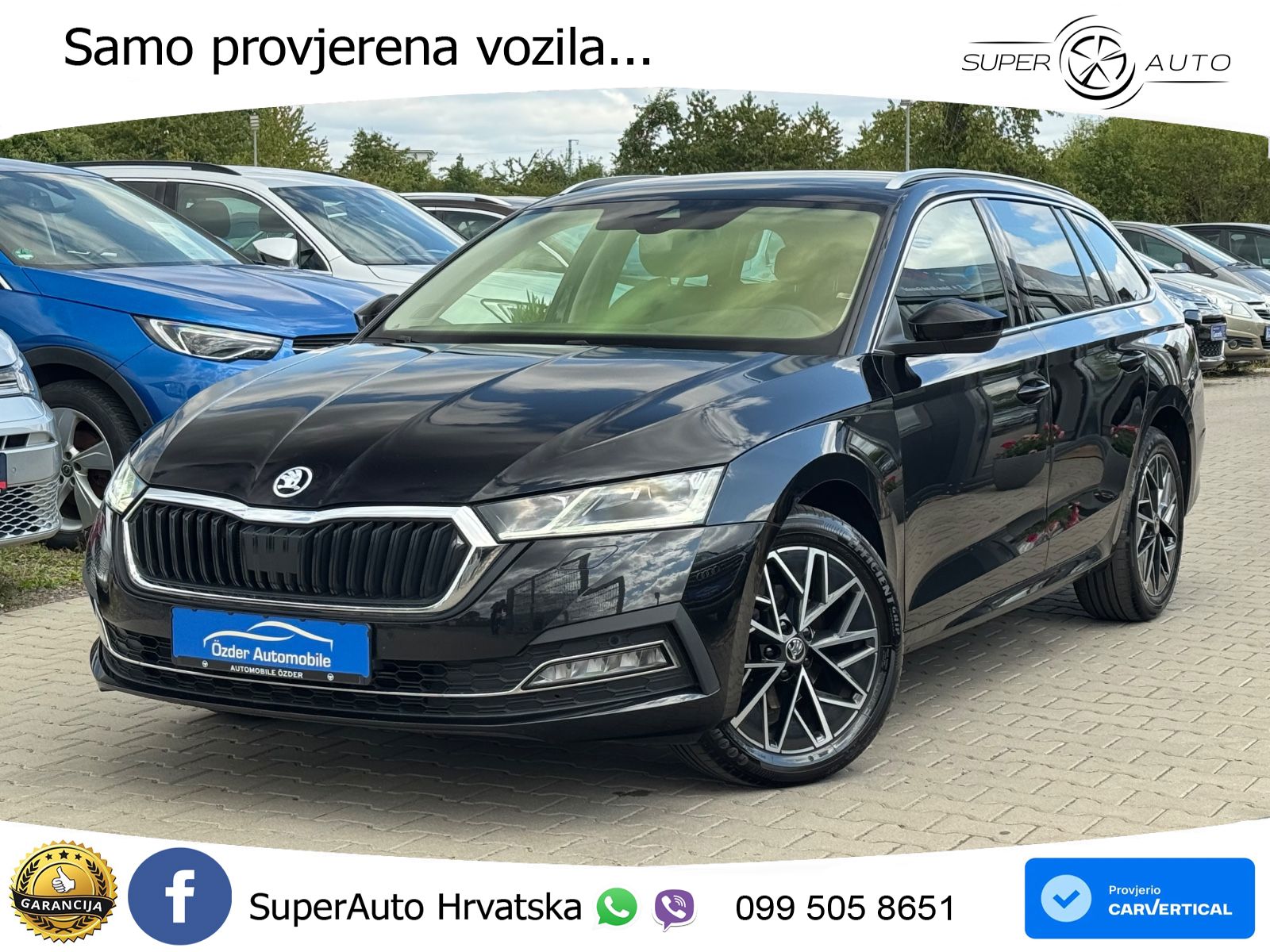 Škoda Octavia Combi 2.0 TDI (150 KS) DSG LED+GR SJED+ACC