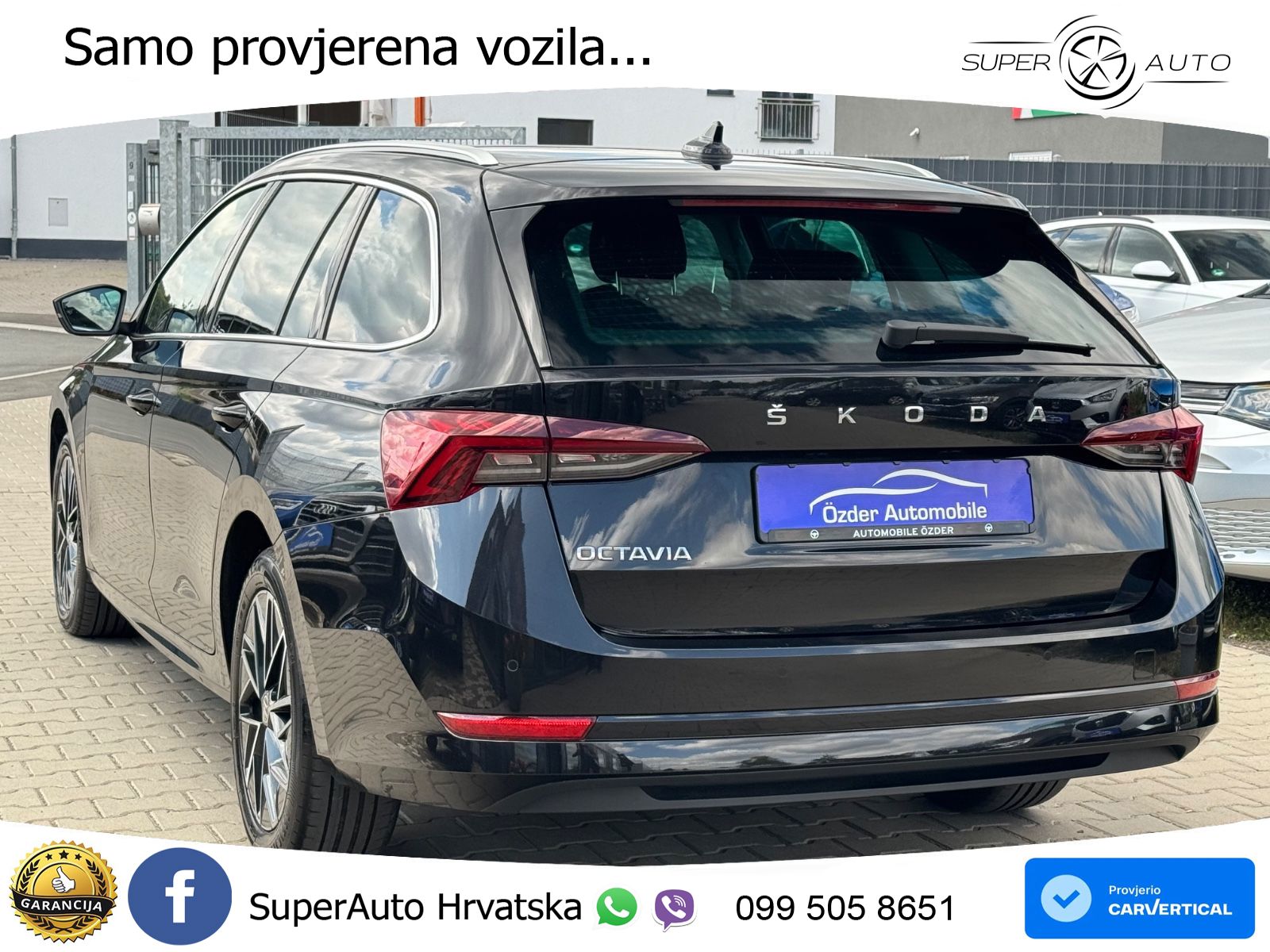 Škoda Octavia Combi 2.0 TDI (150 KS) DSG LED+GR SJED+ACC