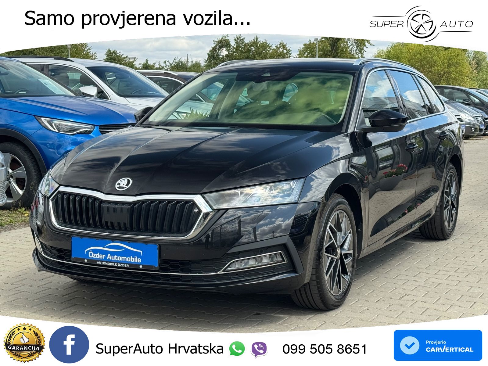 Škoda Octavia Combi 2.0 TDI (150 KS) DSG LED+GR SJED+ACC