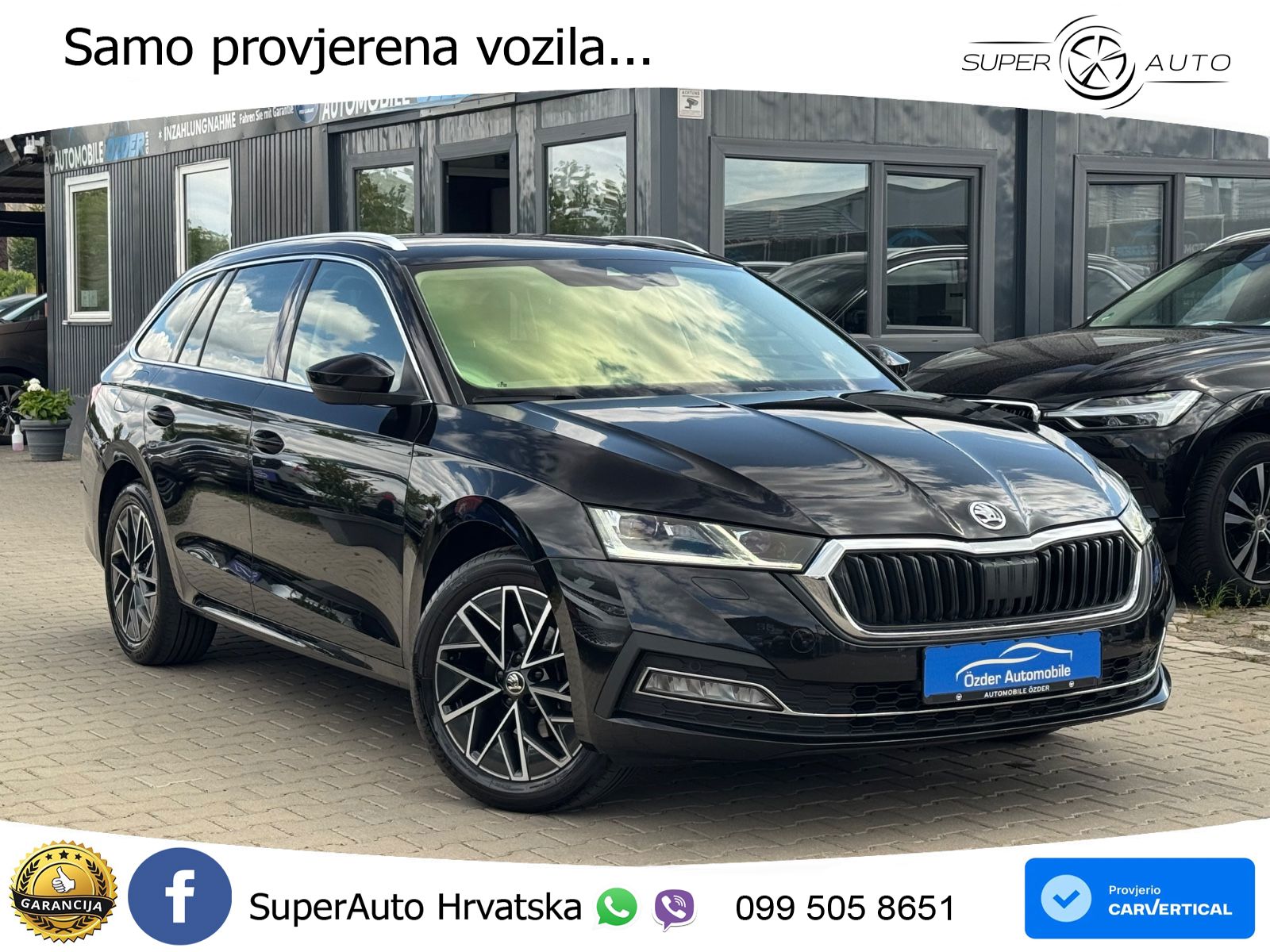Škoda Octavia Combi 2.0 TDI (150 KS) DSG LED+GR SJED+ACC