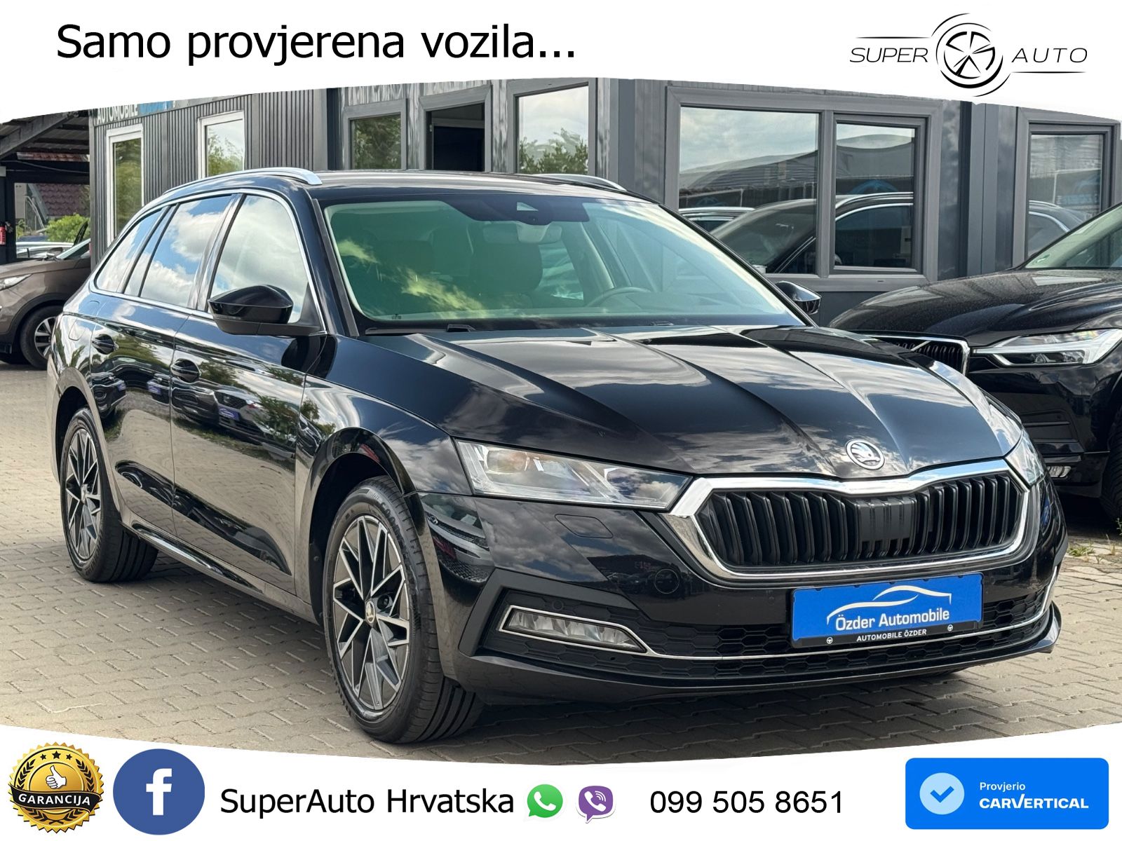 Škoda Octavia Combi 2.0 TDI (150 KS) DSG LED+GR SJED+ACC