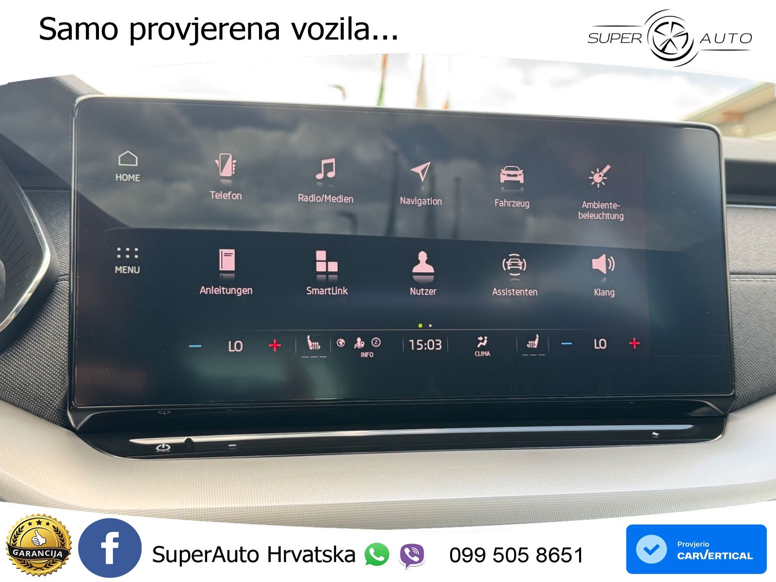 Škoda Octavia Combi 2.0 TDI (150 KS) DSG LED+GR SJED+ACC