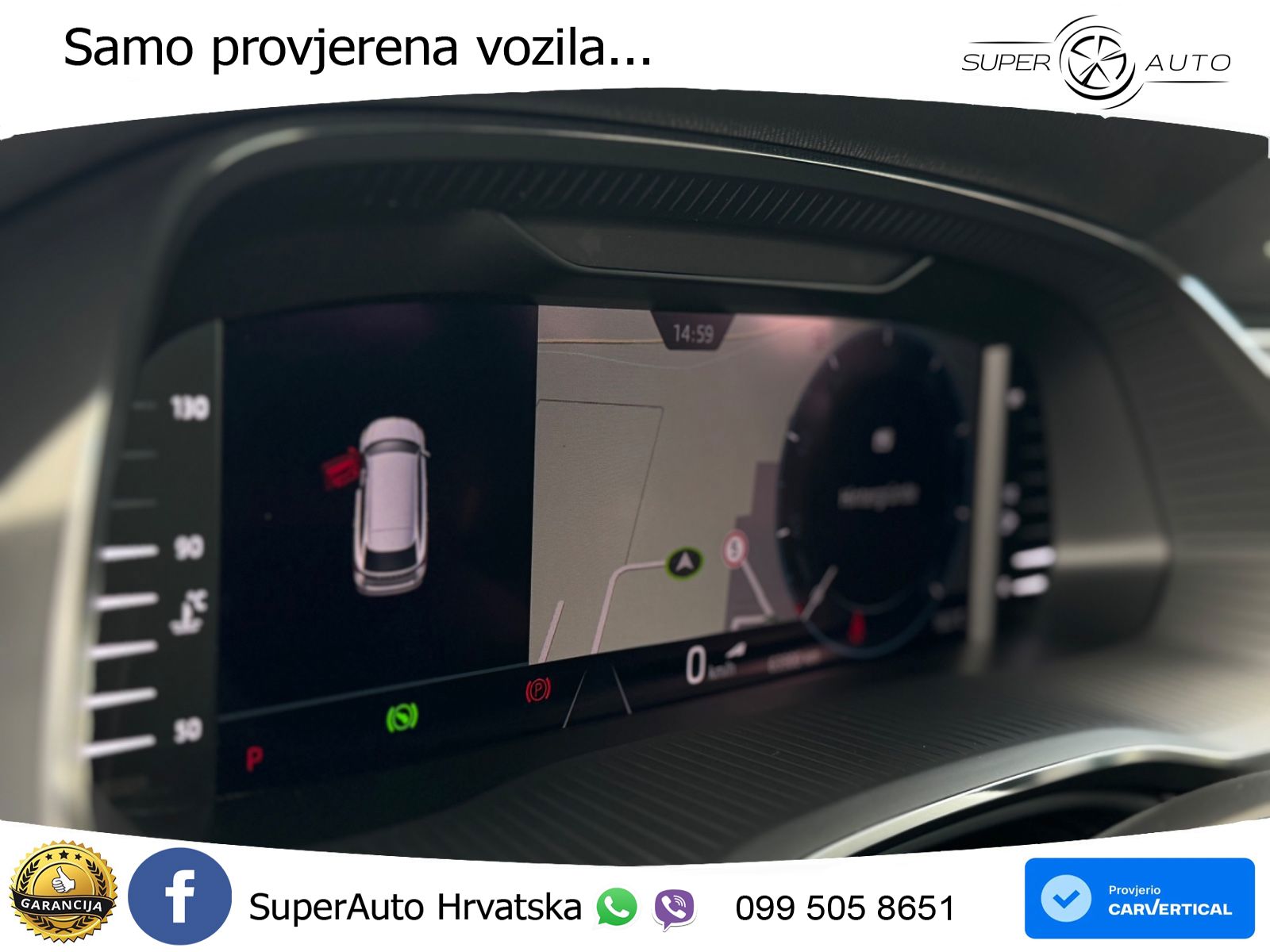 Škoda Octavia Combi 2.0 TDI (150 KS) DSG LED+GR SJED+ACC